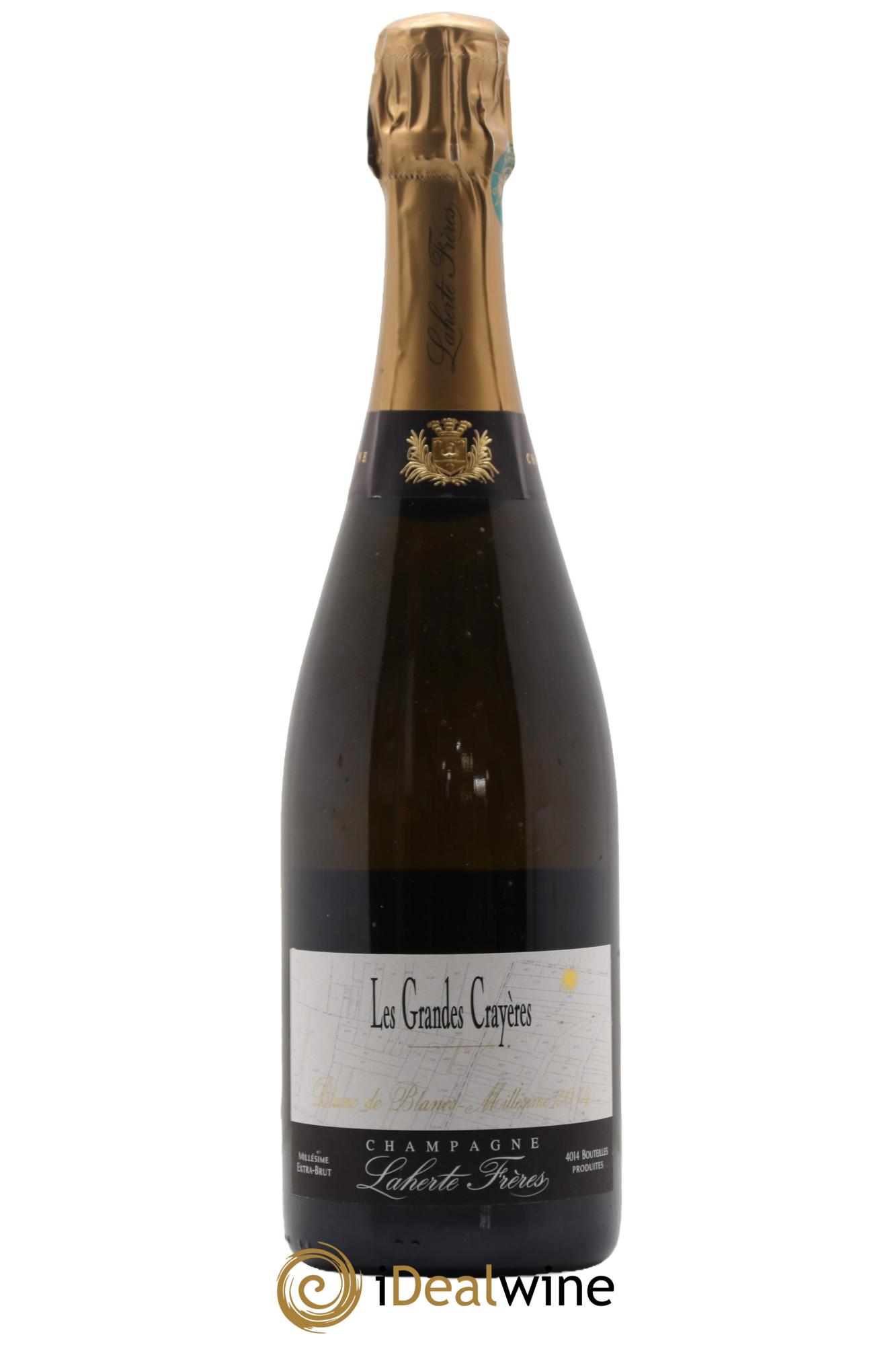 Champagne Les Grandes Crayères Blanc de Blancs Laherte Frères 2014 - Lot of 1 bottle - 0