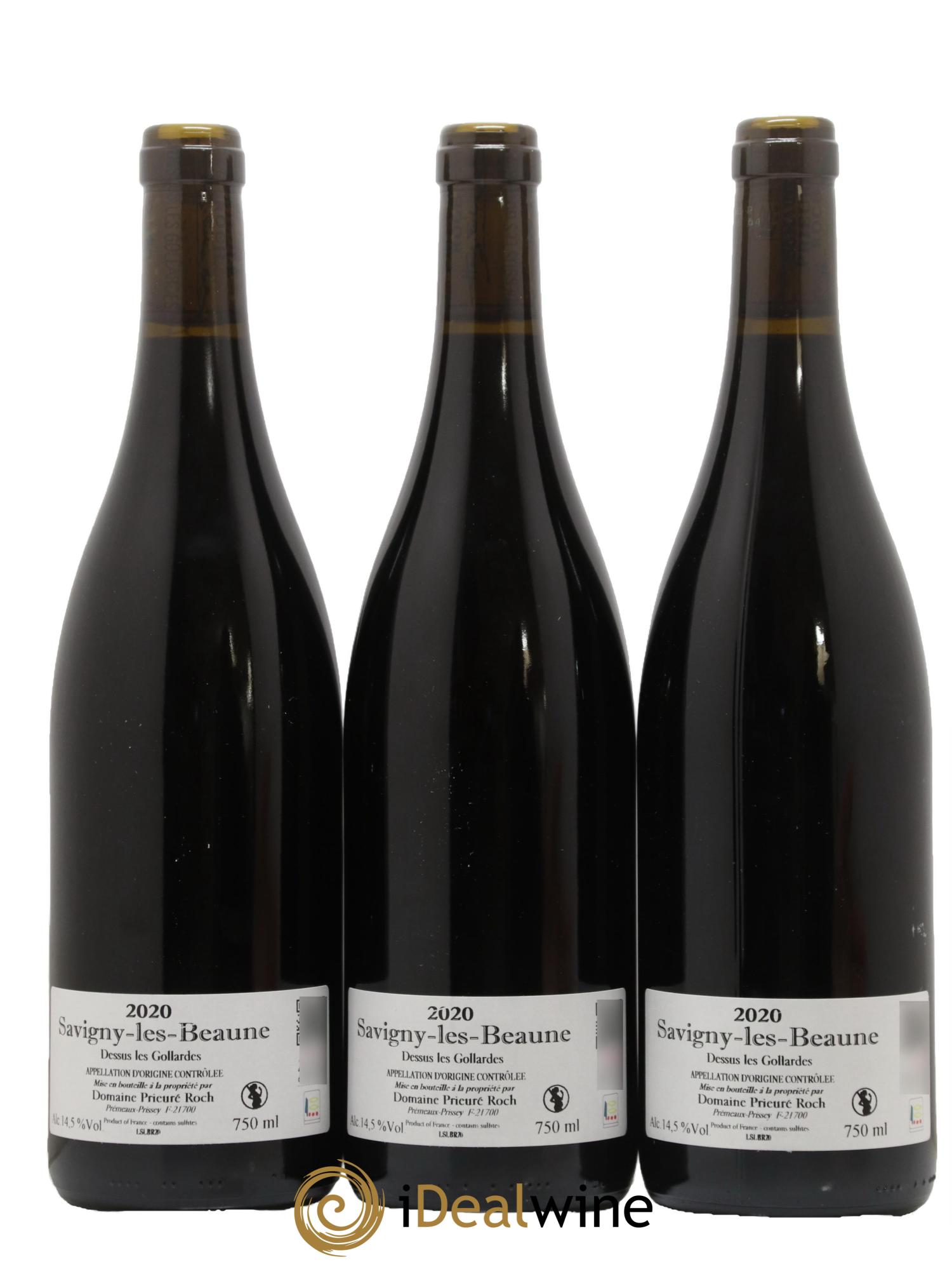 Savigny-lès-Beaune Dessus Les Gollardes Prieuré Roch 2020 - Lot de 3 bouteilles - 1