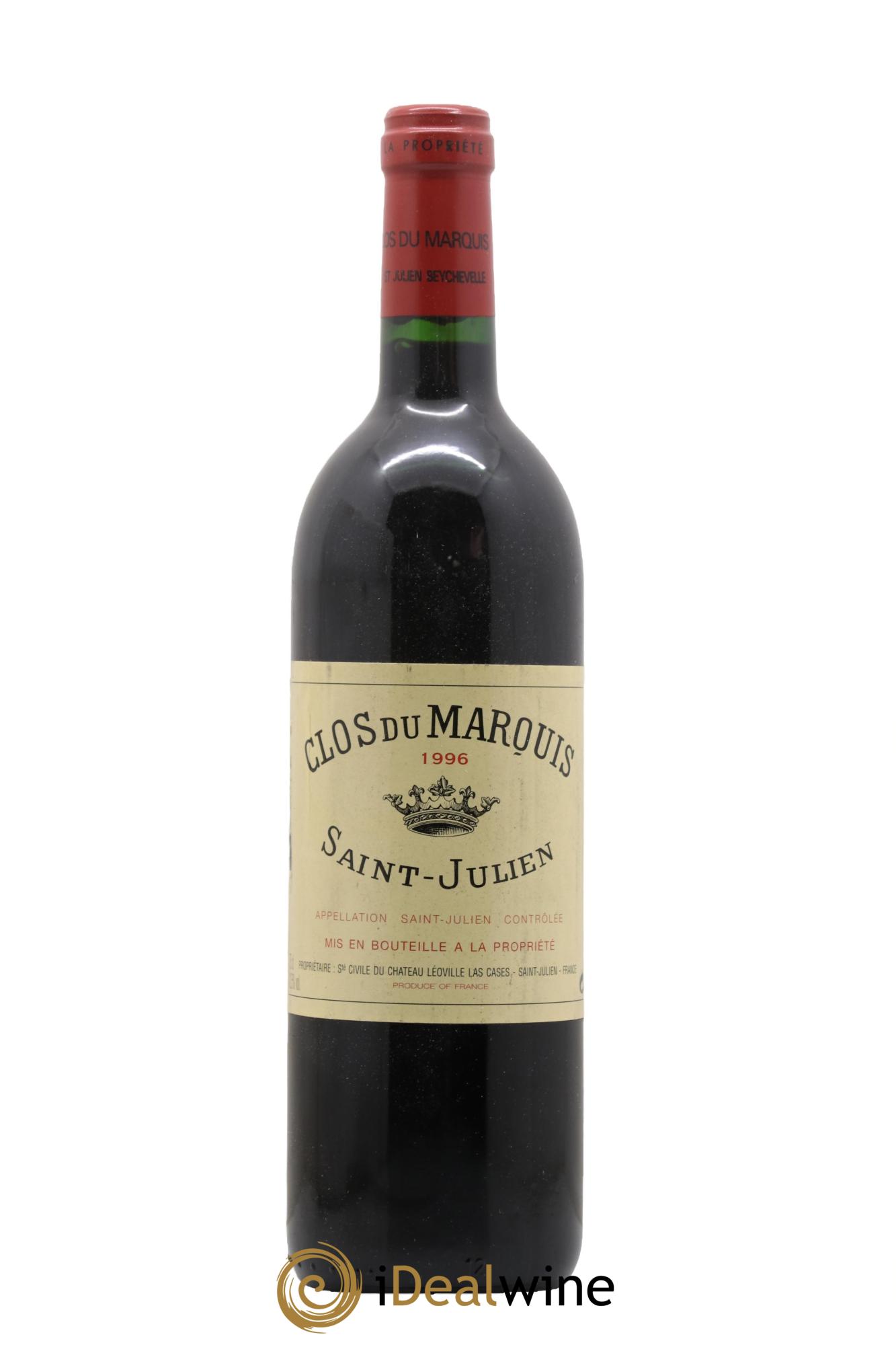 Clos du Marquis 1996 - Posten von 1 Flasche - 0