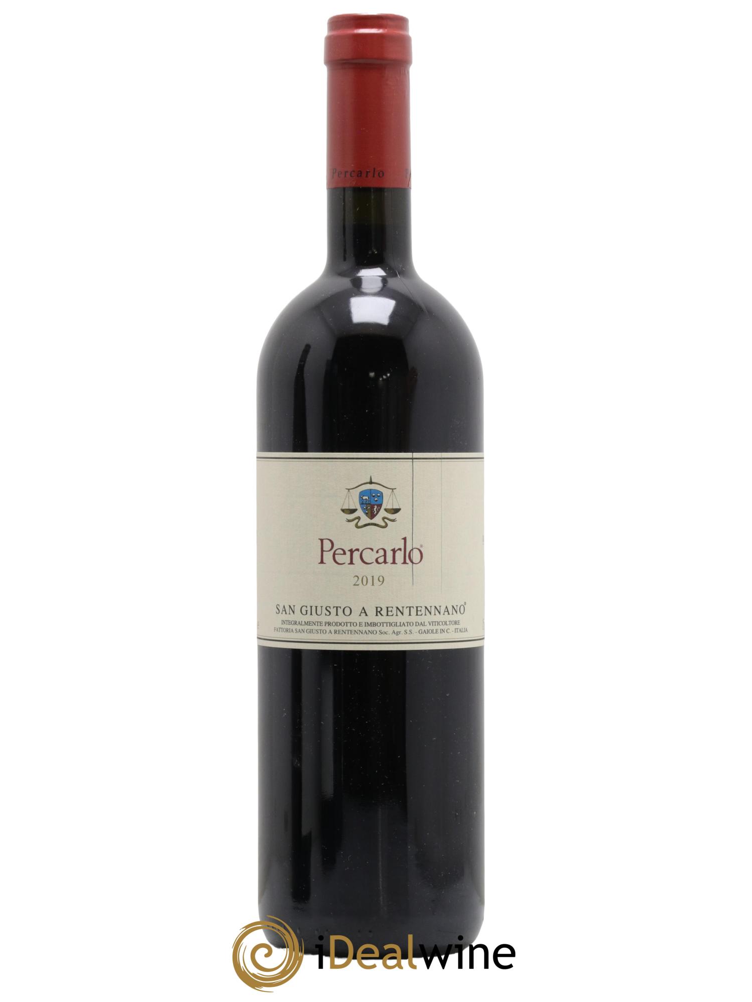 Toscana IGT San Giusto a Rentennano Percarlo Famille Martini di Cigala 2019 - Lot de 1 bouteille - 0