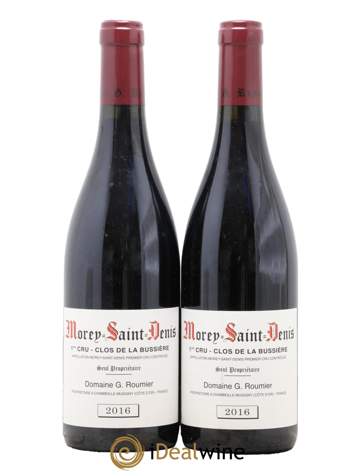 Morey Saint-Denis 1er Cru Clos de la Bussière Georges Roumier (Domaine) 2016 - Posten von 2 Flaschen - 0