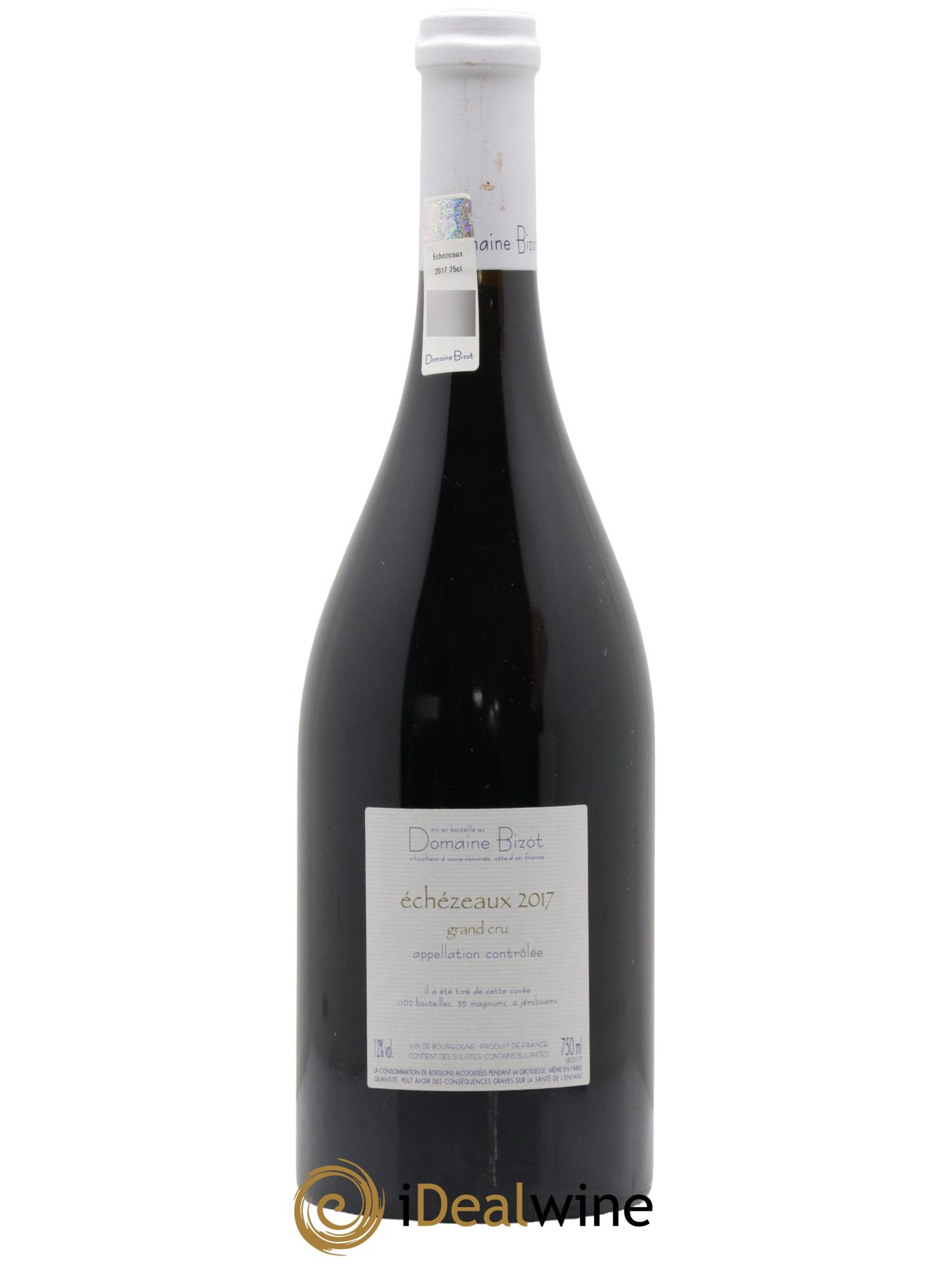 Echezeaux Grand Cru Bizot (Domaine) 2017 - Lotto di 1 bottiglia - 1