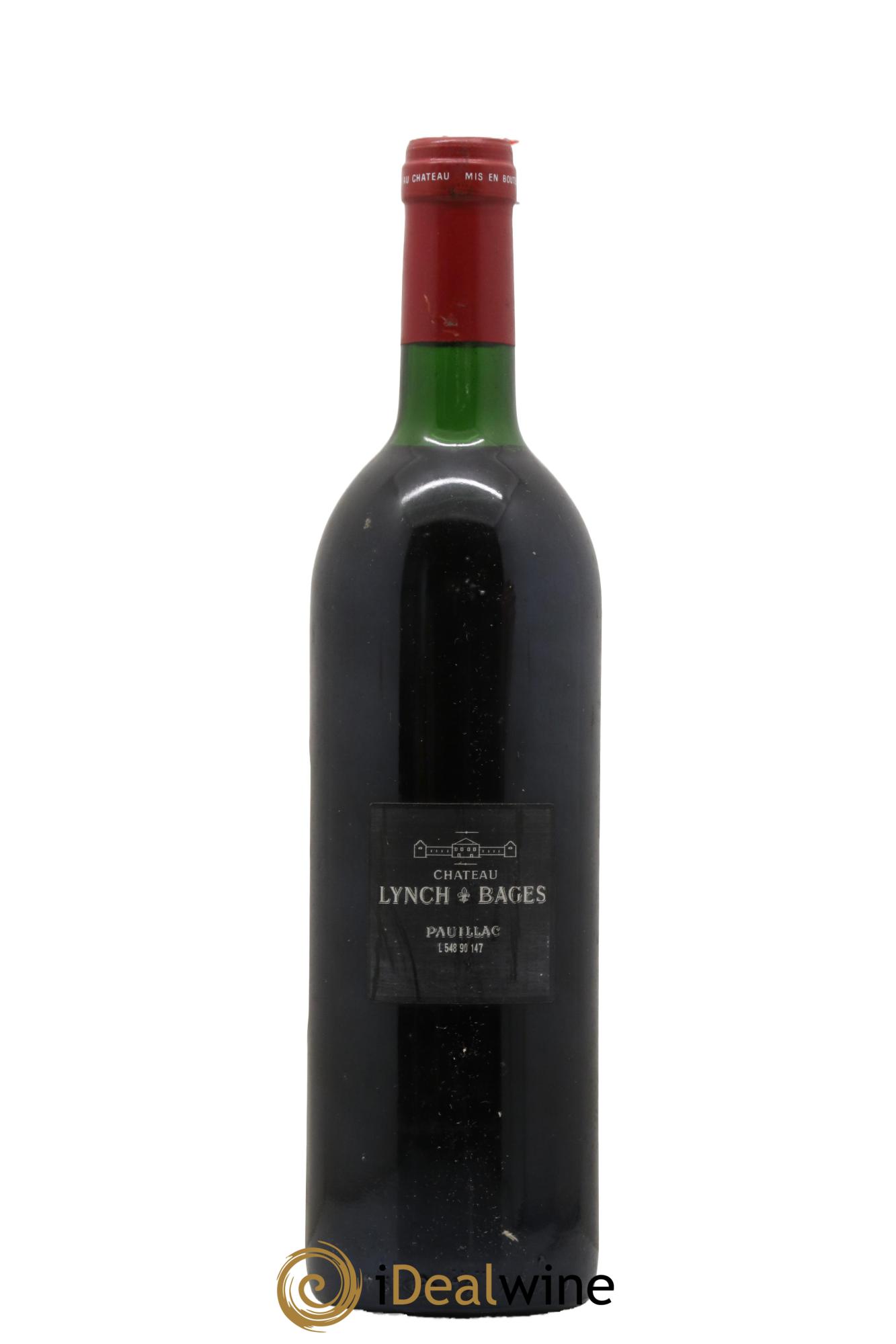 Château Lynch Bages 5ème Grand Cru Classé 1990 - Posten von 1 Flasche - 1