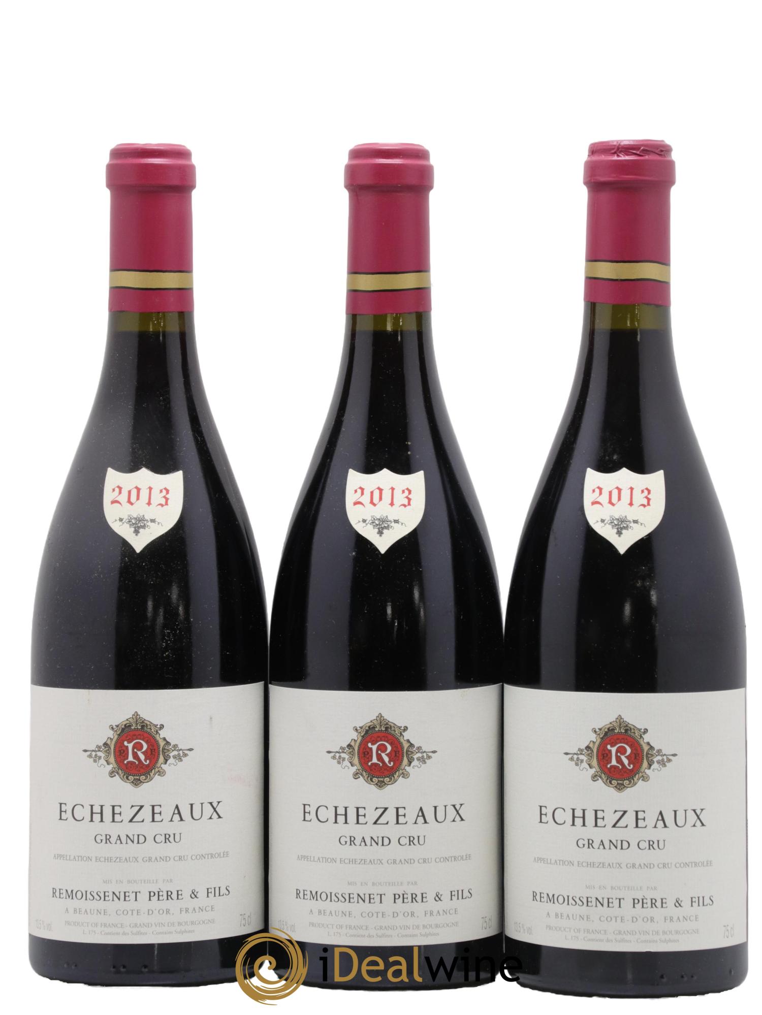 Echezeaux Grand Cru Remoissenet Père et Fils 2013 - Lot de 3 bouteilles - 0