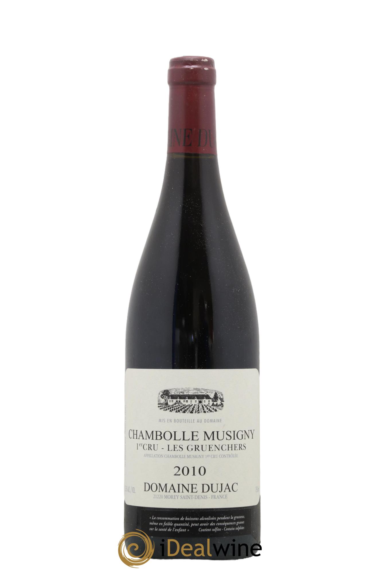 Chambolle-Musigny 1er Cru Les Gruenchers Dujac (Domaine) 2010 - Lot de 1 bouteille - 0