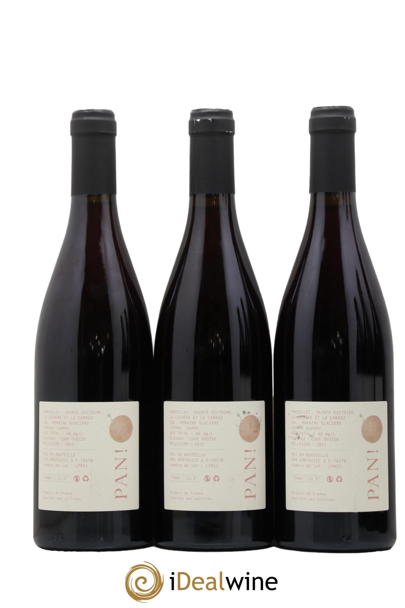 Vin de Savoie Pan ! Le Rouze Domaine Les Aricoques 2021 - Lotto di 6 bottiglie - 2