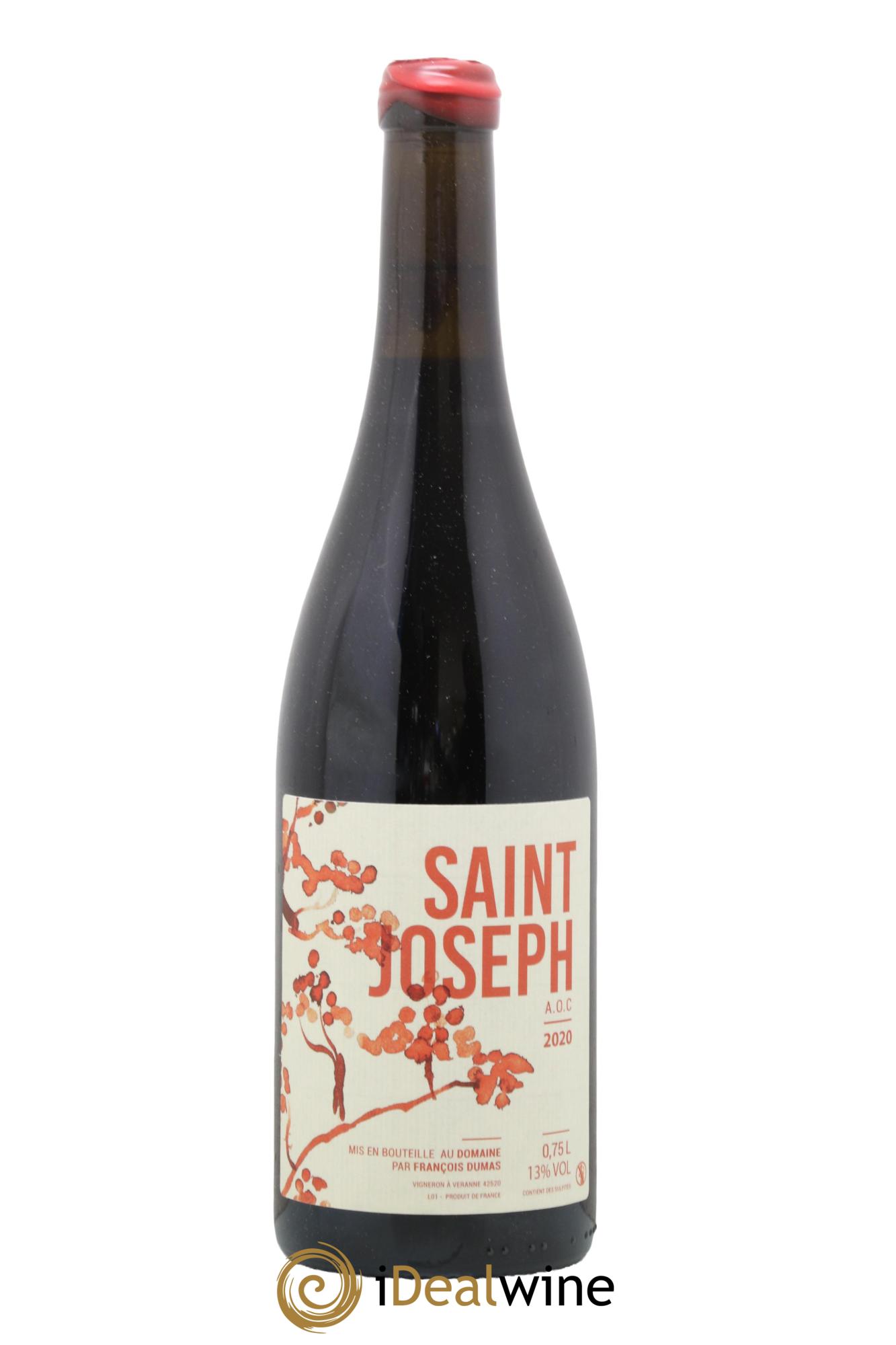 Saint-Joseph Domaine François Dumas 2020 - Lotto di 1 bottiglia - 0