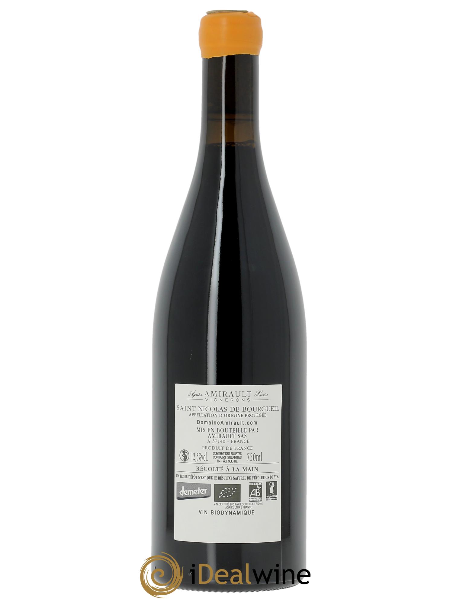 Saint-Nicolas de Bourgueil Le Fondis Agnès et Xavier Amirault  2021 - Lot de 1 bouteille - 1