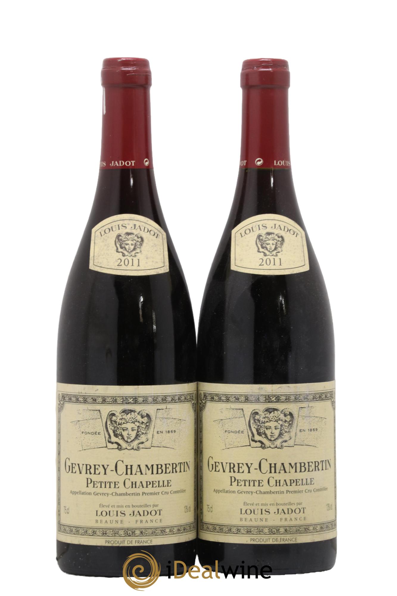 Gevrey-Chambertin 1er Cru Petite Chapelle Maison Louis Jadot 2011 - Lot de 2 bouteilles - 0