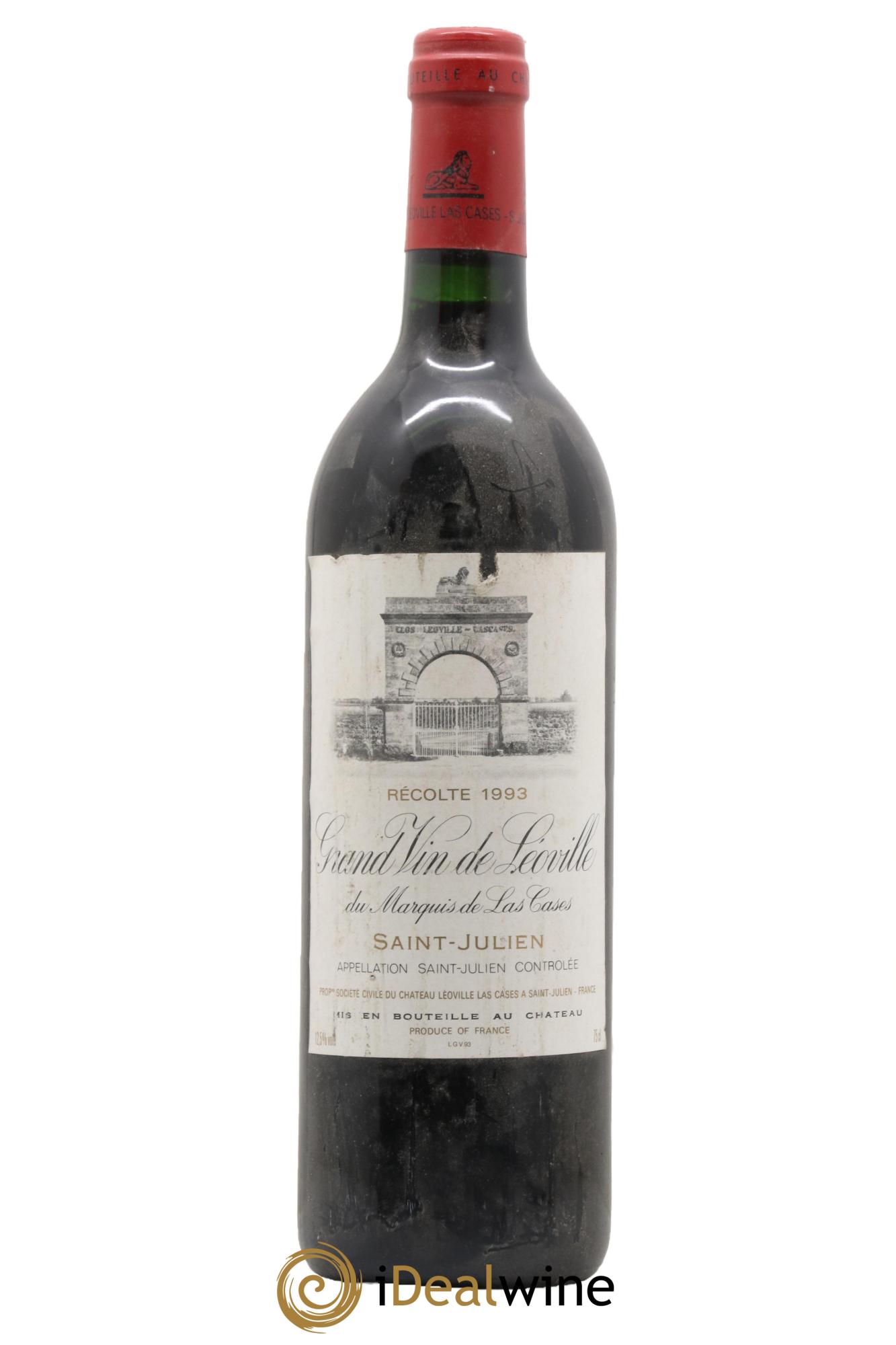 Château Léoville Las Cases 2ème Grand Cru Classé 1993 - Lotto di 1 bottiglia - 0