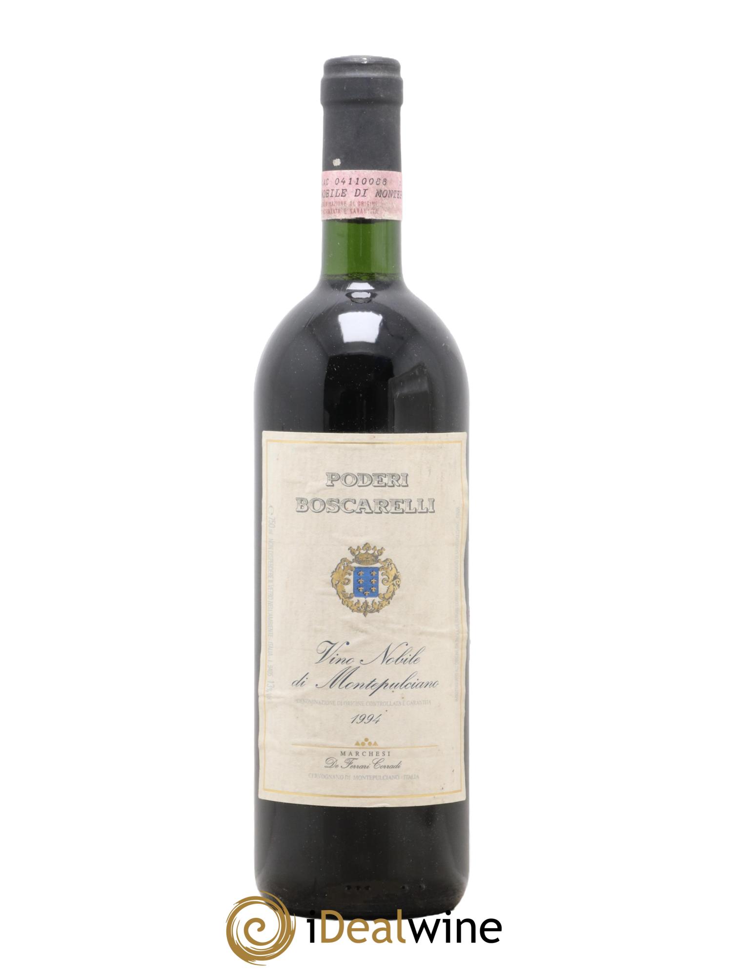 Vino Nobile di Montepulciano Poderi Boscarelli 1994 - Posten von 1 Flasche - 0