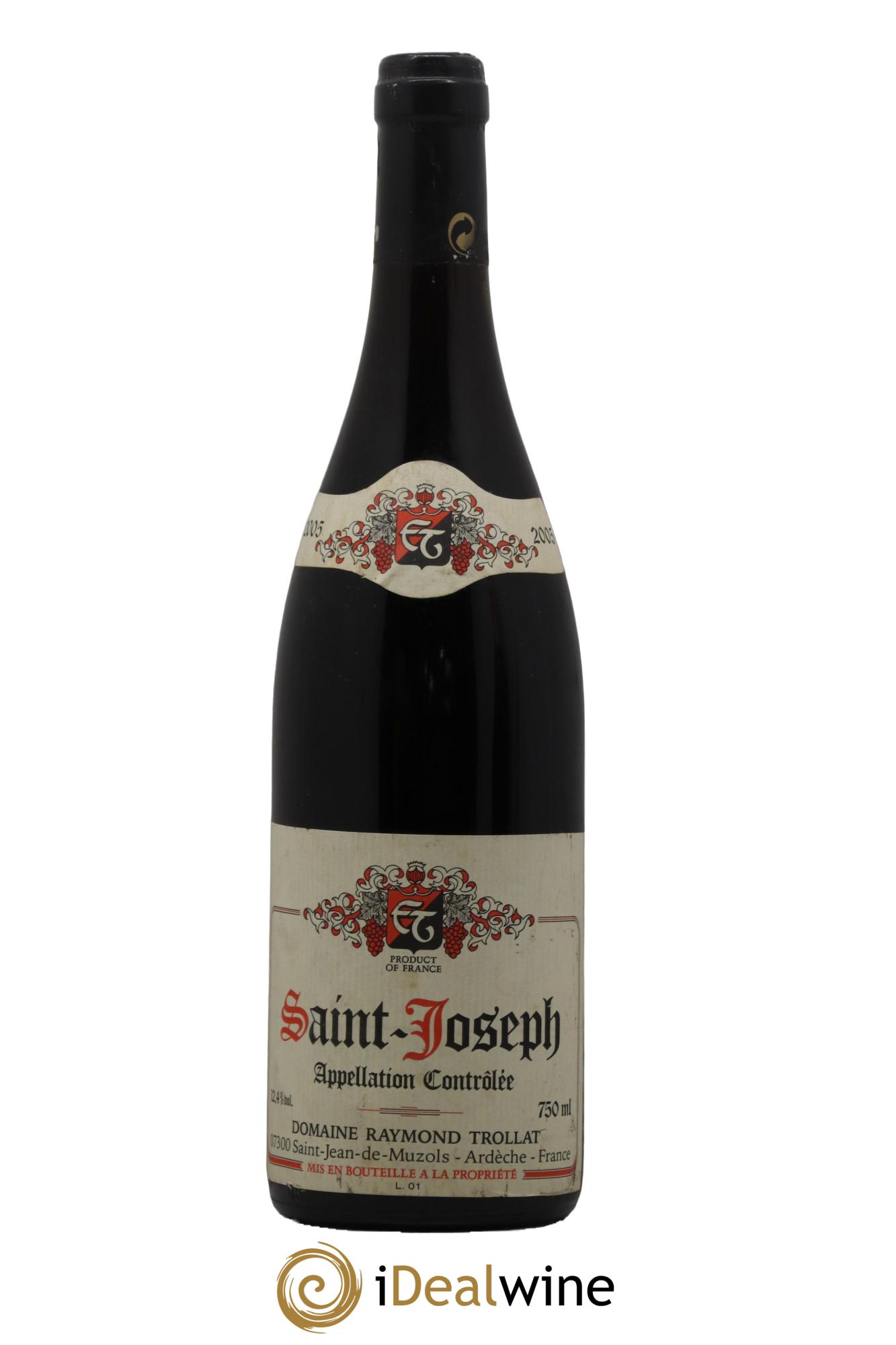 Saint-Joseph Raymond Trollat  2005 - Posten von 1 Flasche - 0