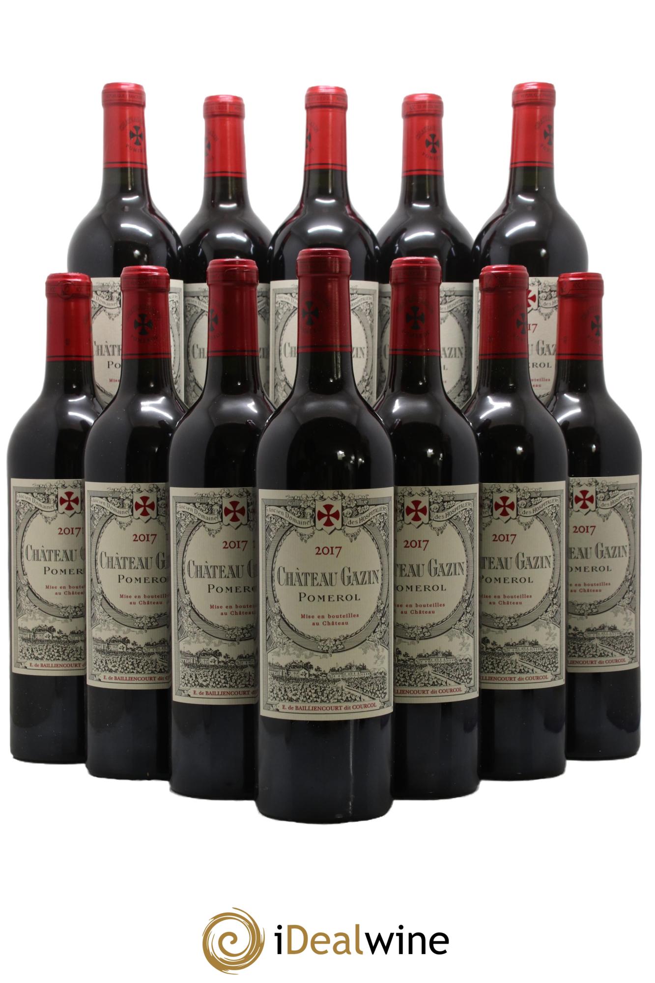 Château Gazin  2017 - Lot de 12 bouteilles - 0