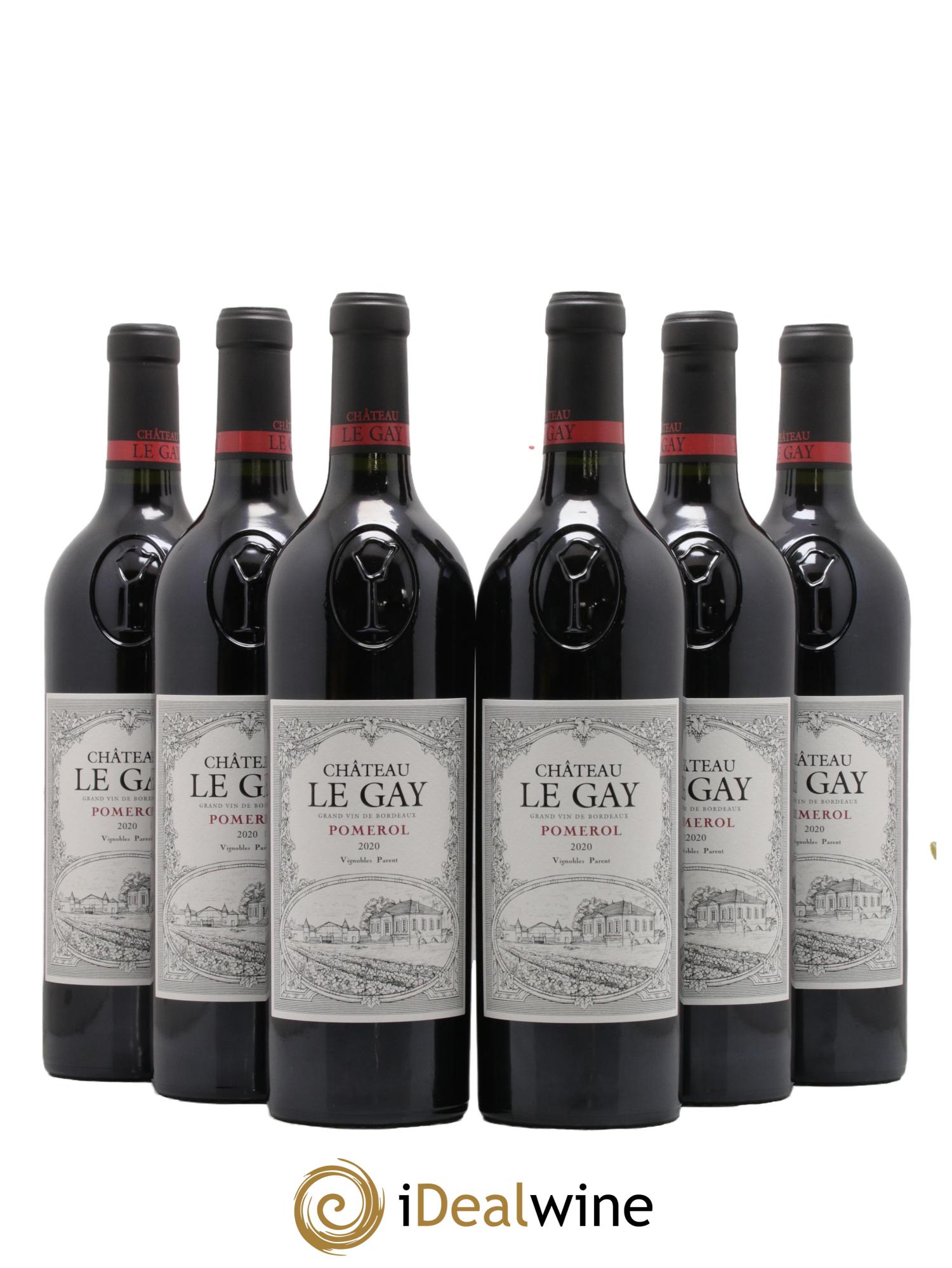 Château Le Gay 2020 - Lot of 6 bottles - 0