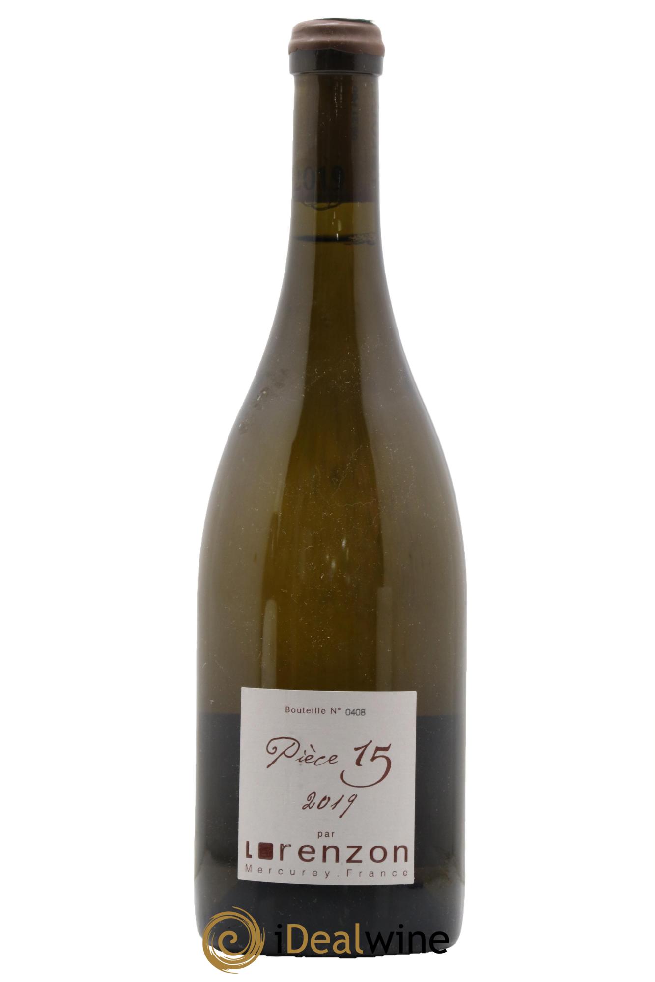 Mercurey 1er Cru Pièce 15 Bruno Lorenzon 2019 - Lotto di 1 bottiglia - 0