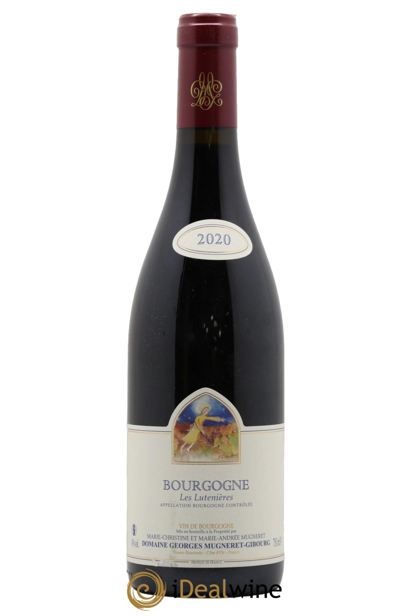 Bourgogne Les Lutenières Mugneret-Gibourg (Domaine) 2020 - Lot de 1 bouteille - 0