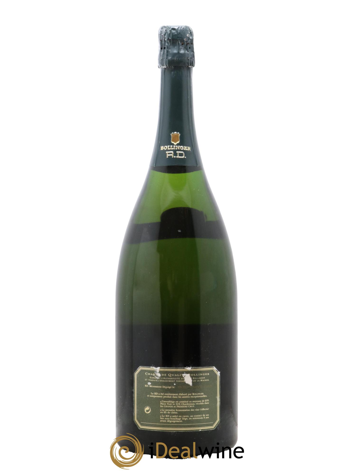 R.D. Extra Brut Bollinger  1979 - Lotto di 1 magnum - 1