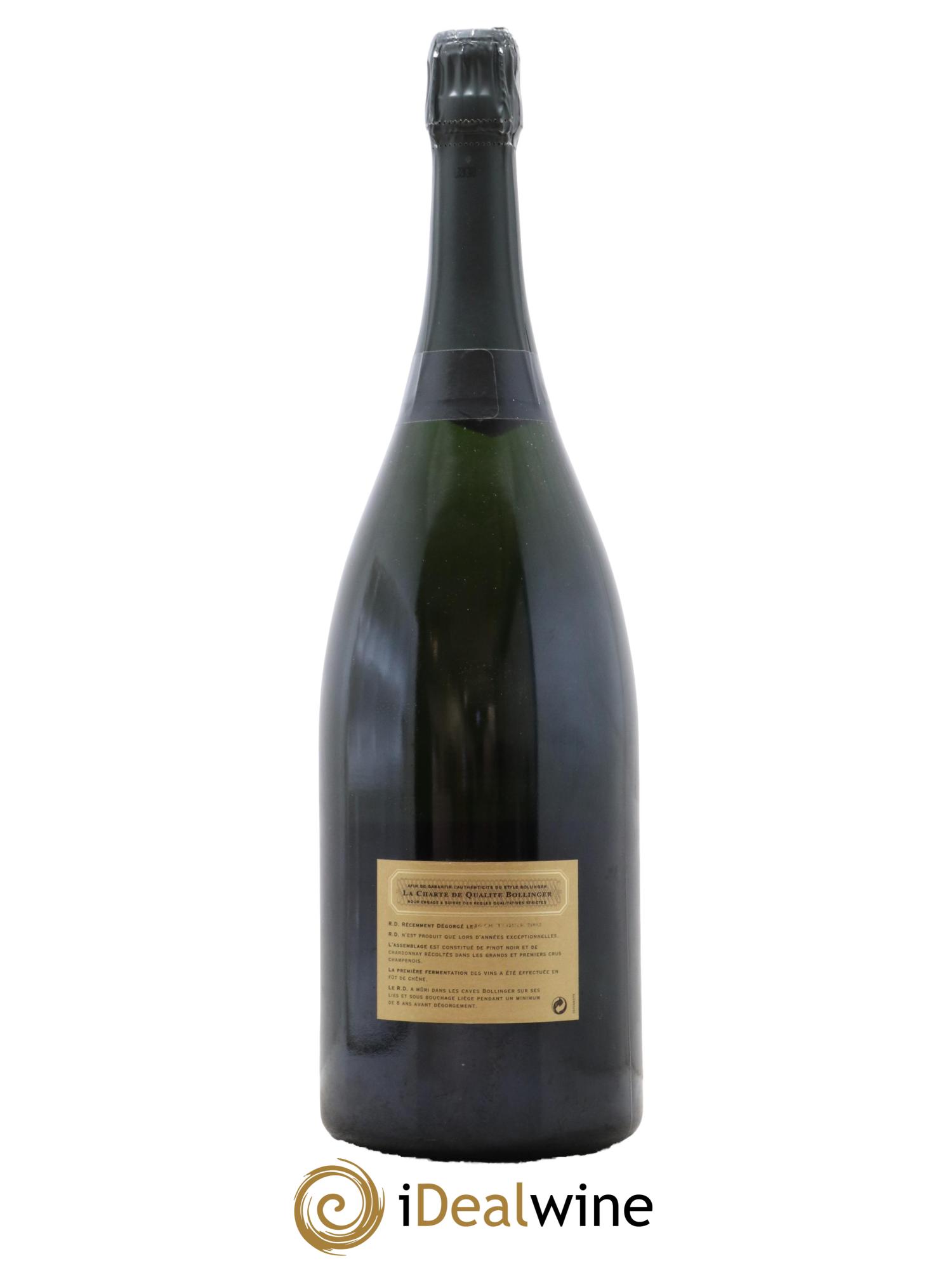 R.D. Extra Brut Bollinger 1988 - Lotto di 1 magnum - 2