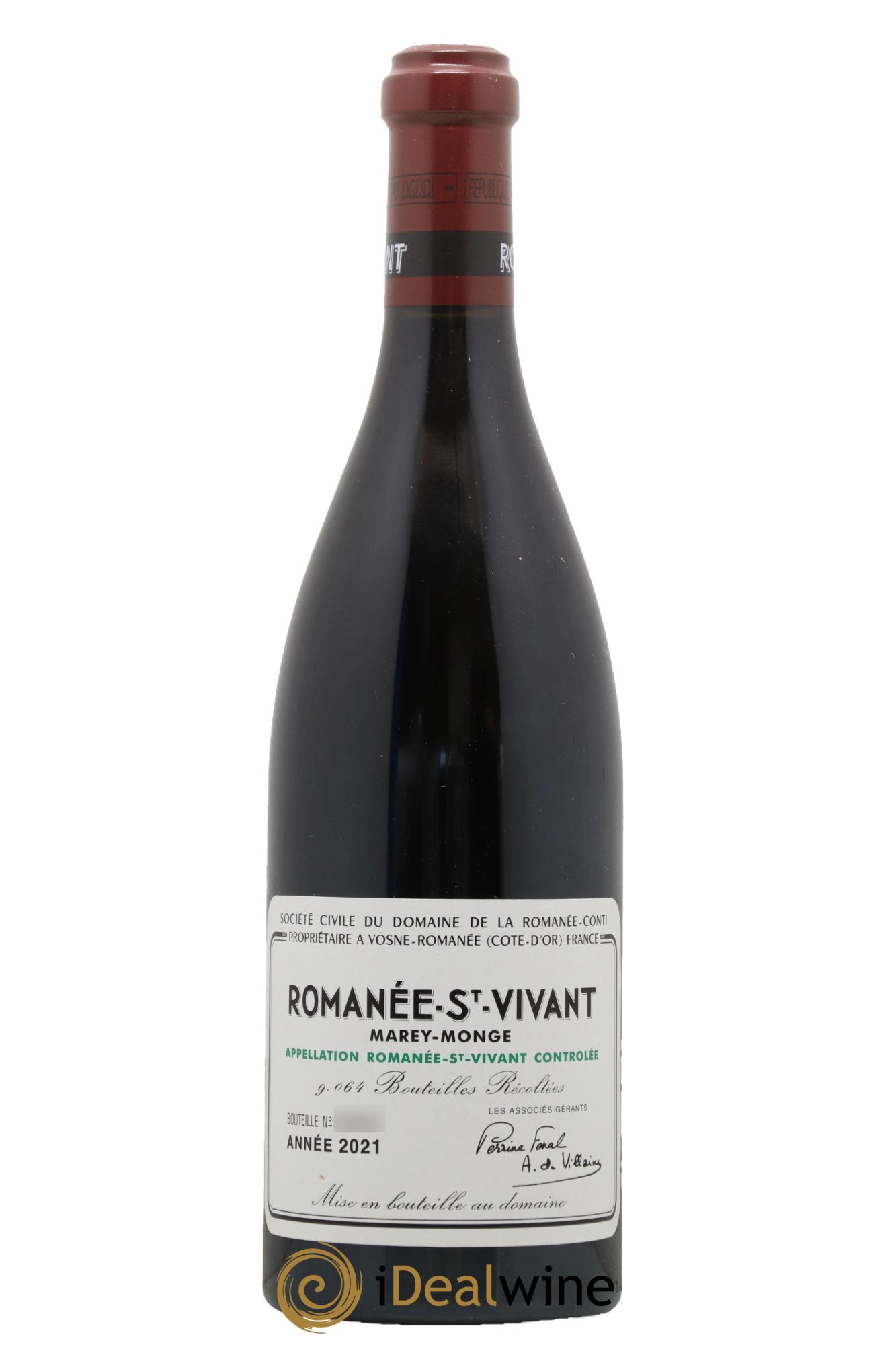 Romanée-Saint-Vivant Grand Cru Domaine de la Romanée-Conti 2021 - Lot of 1 bottle - 0