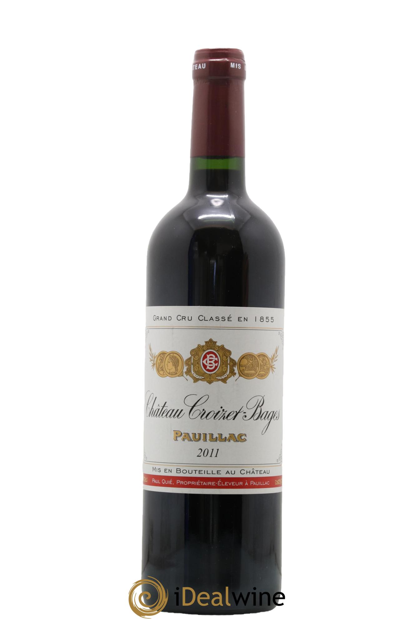 Château Croizet Bages 5ème Grand Cru Classé 2011 - Lotto di 1 bottiglia - 0