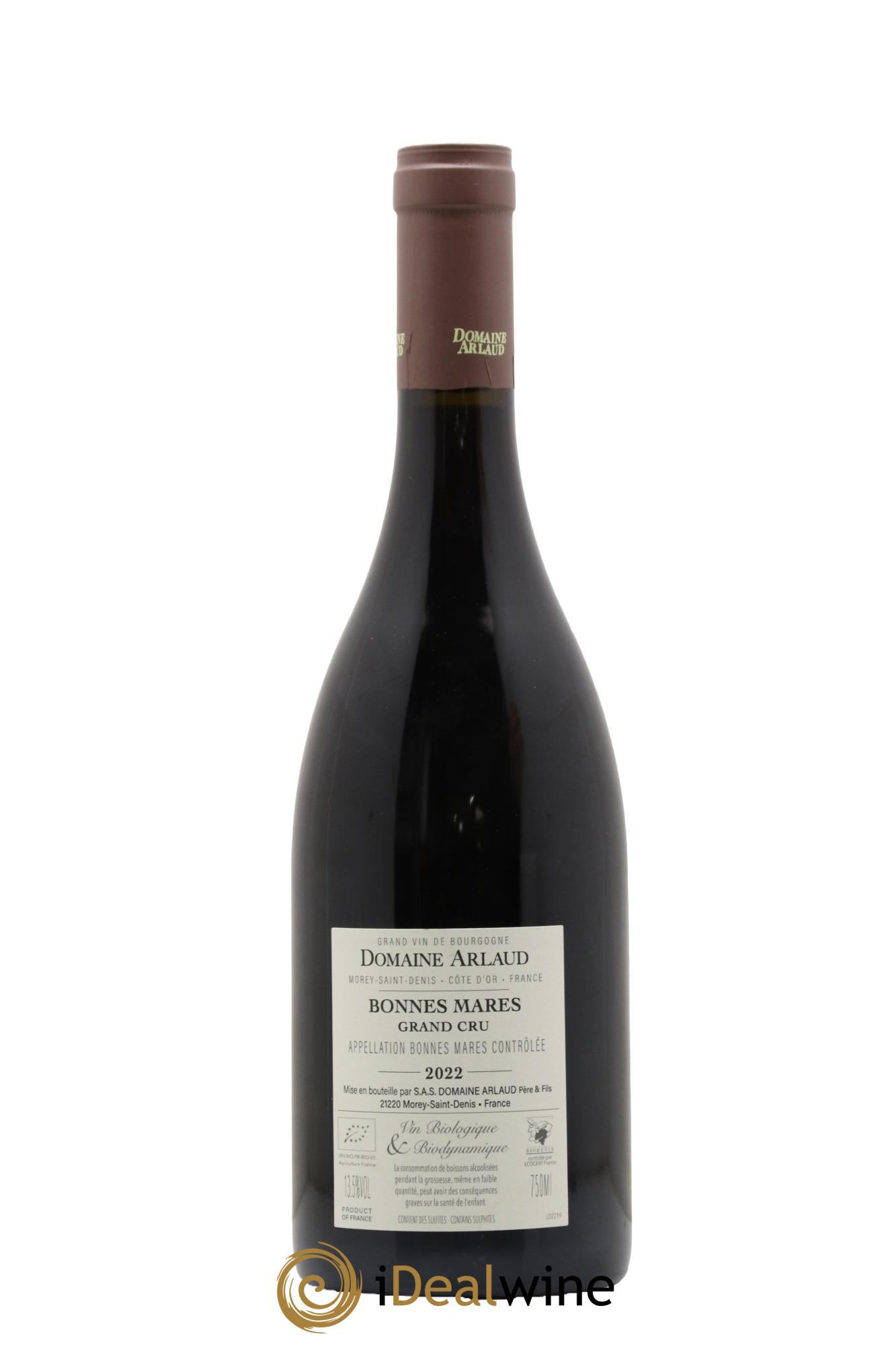 Bonnes-Mares Grand Cru Arlaud 2022 - Lotto di 1 bottiglia - 1