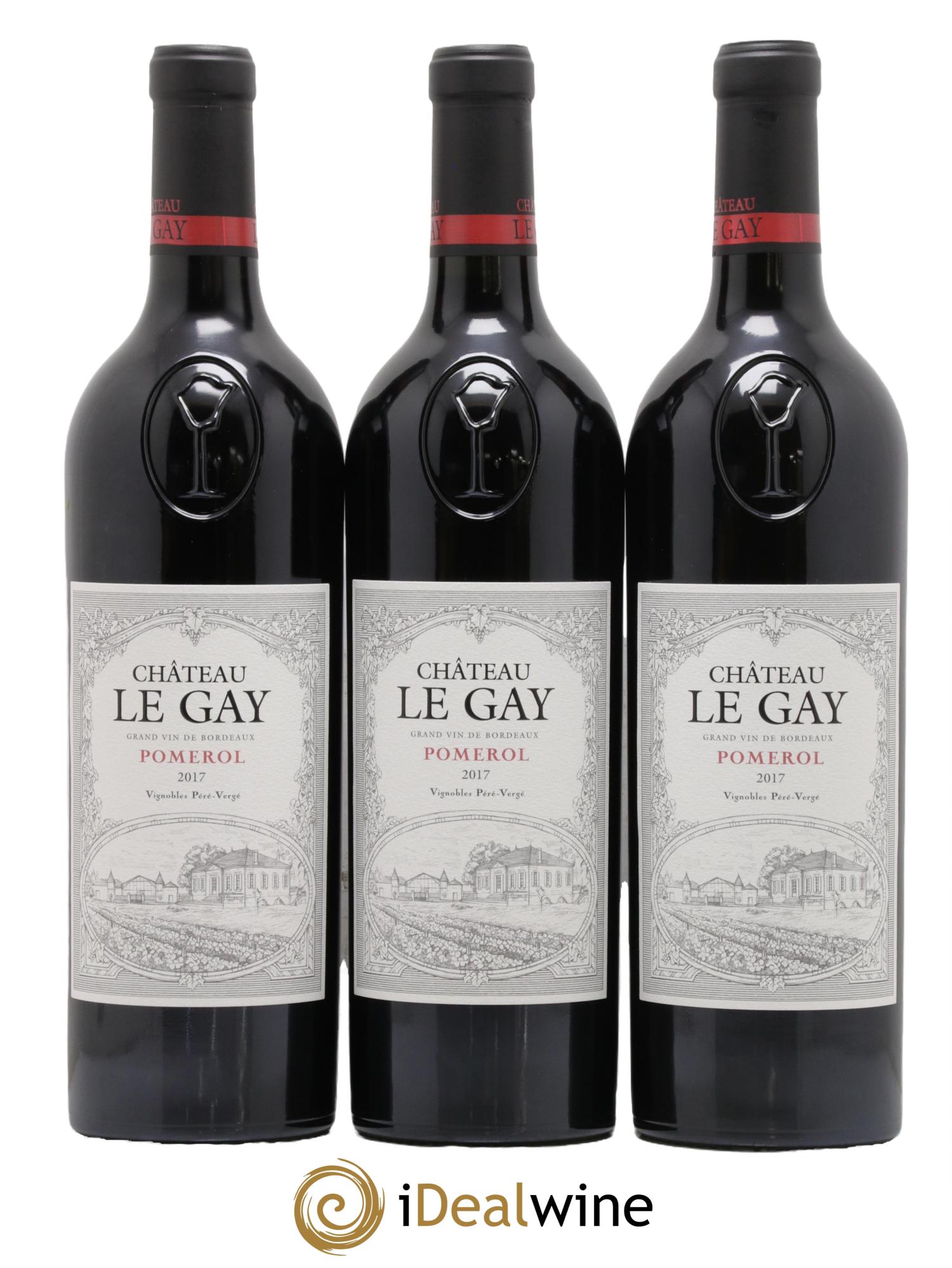 Château Le Gay  2017 - Lot of 6 bottles - 1