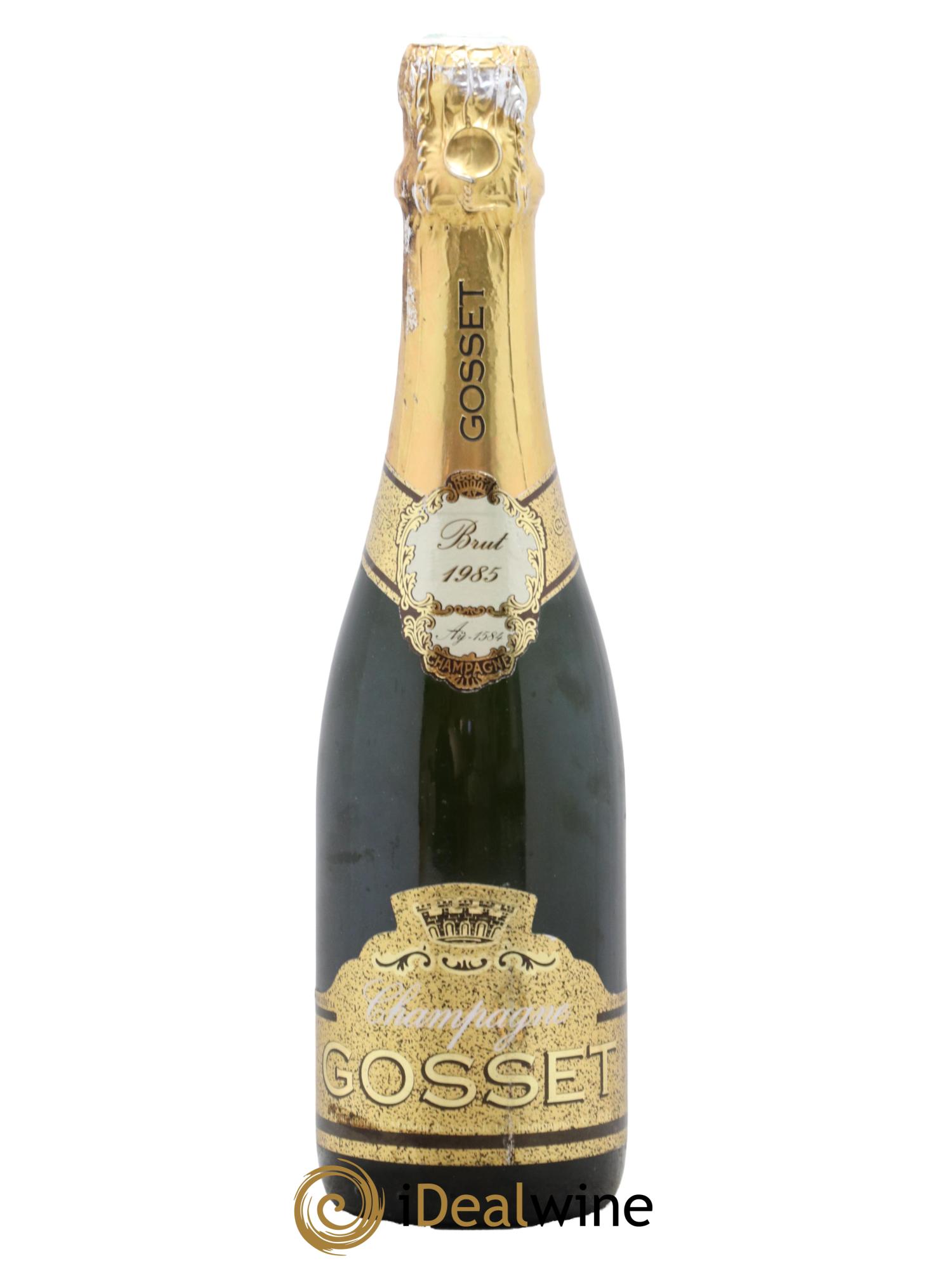 Champagne Maison Gosset 1985 - Lot de 1 demi bouteille - 0