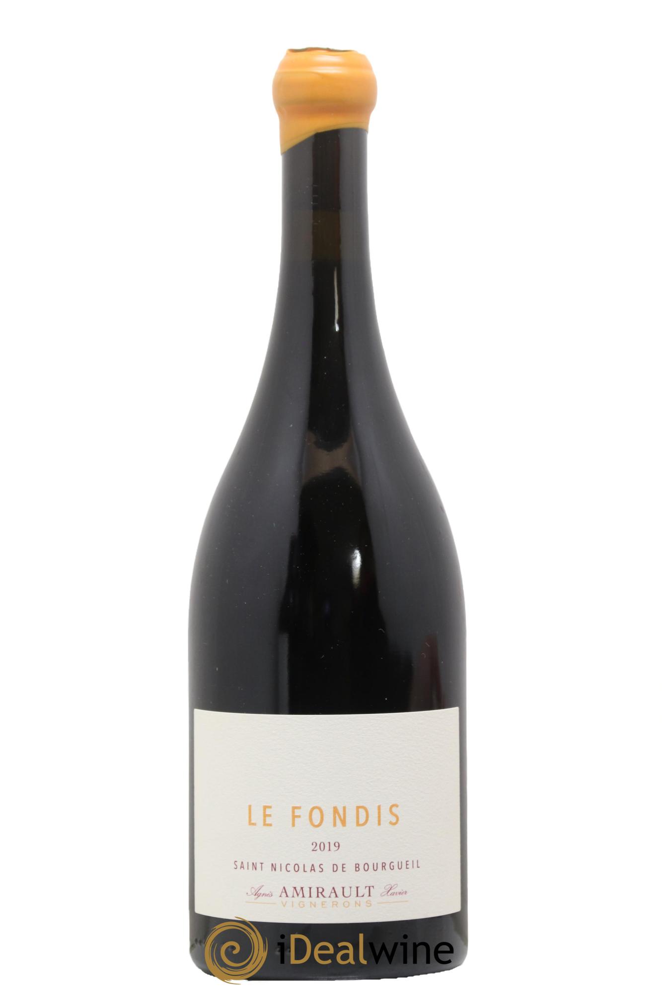 Saint-Nicolas de Bourgueil Le Fondis Agnès et Xavier Amirault 2019 - Lot de 1 bouteille - 0