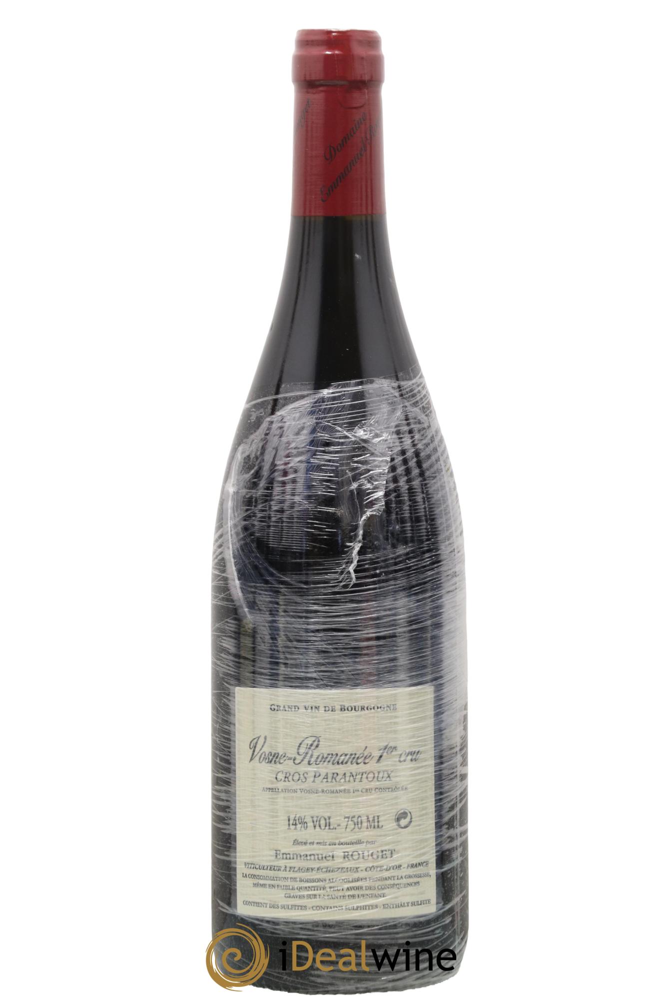 Vosne-Romanée 1er Cru Cros Parantoux Emmanuel Rouget 2016 - Posten von 1 Flasche - 1