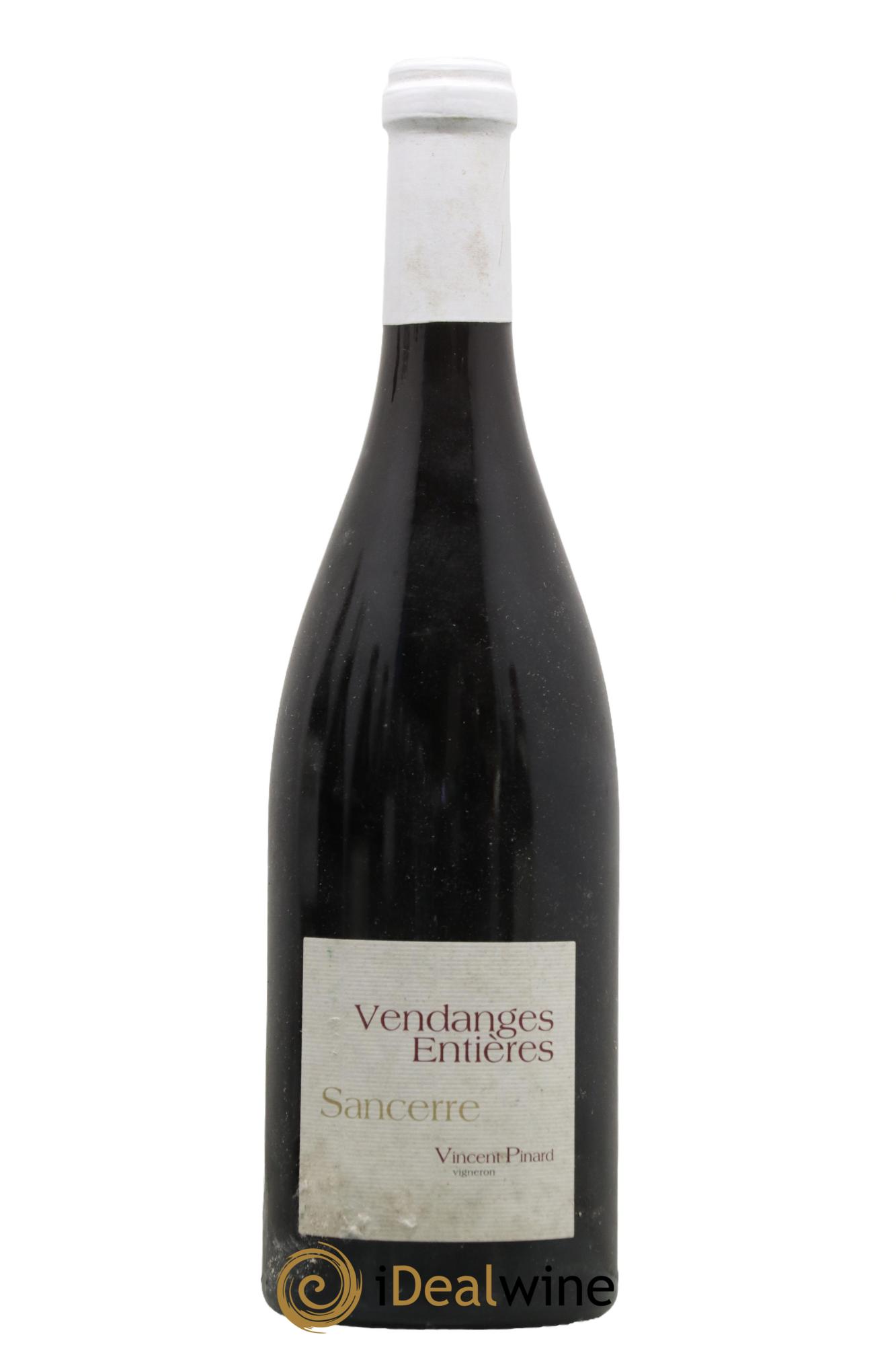 Sancerre Vendanges Entières Vincent Pinard 2011 - Lot de 1 bouteille - 0