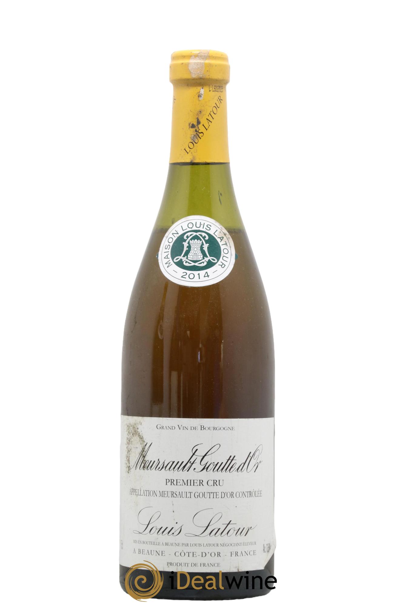 Meursault 1er Cru Goutte d'or Louis Latour 2014 - Lot of 1 bottle - 0