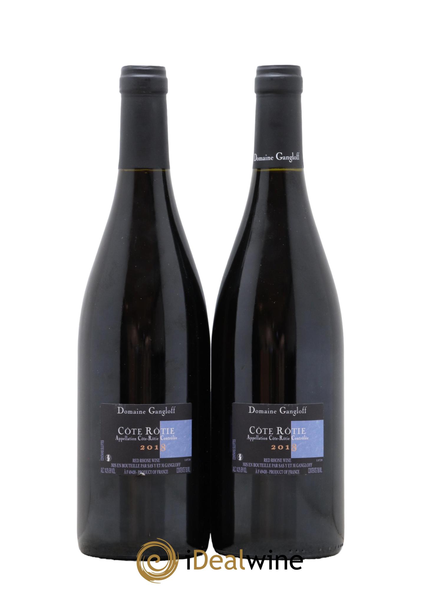 Côte-Rôtie La Barbarine Gangloff (Domaine) 2018 - Lot of 2 bottles - 1