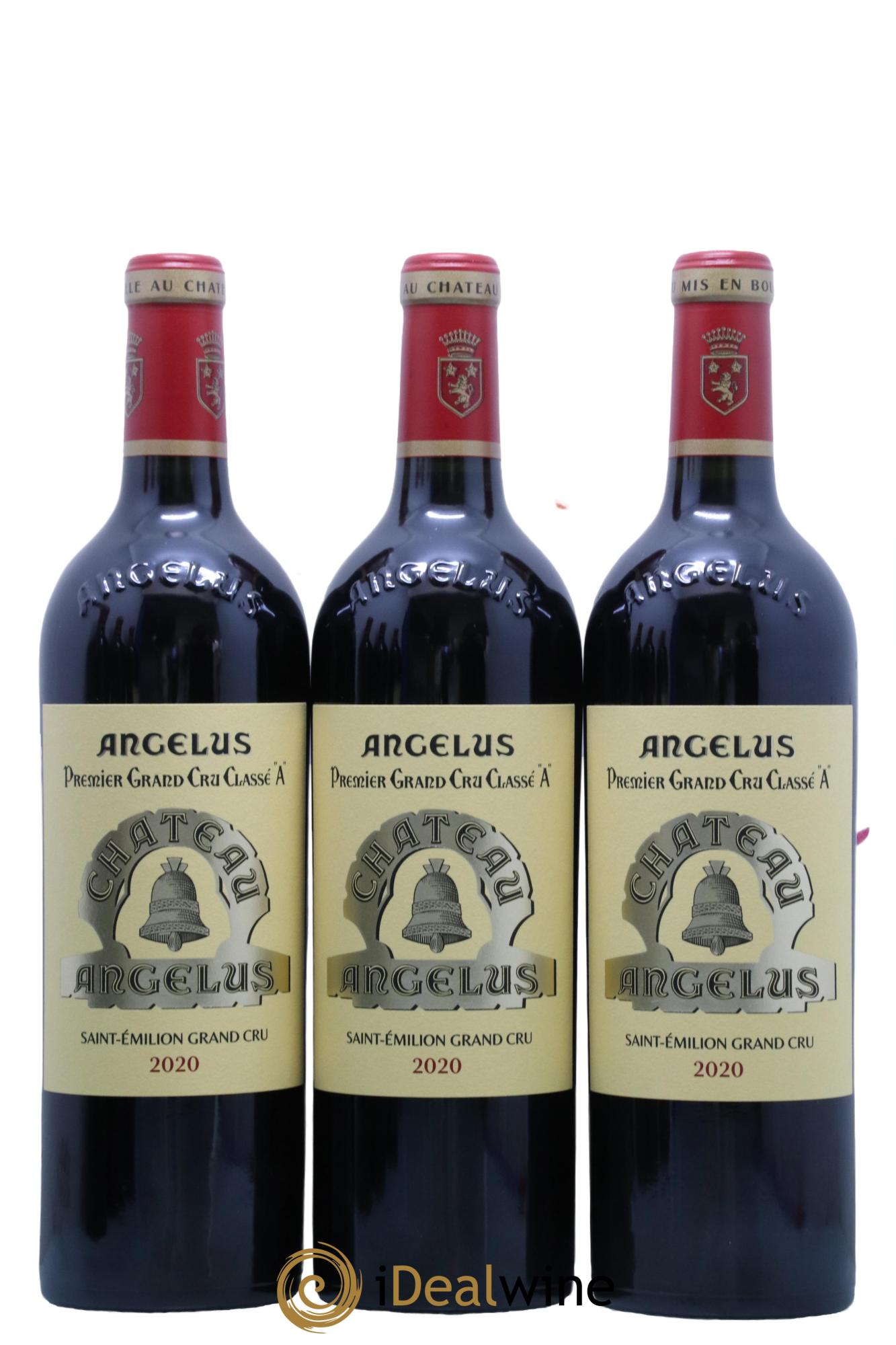 Château Angélus 1er Grand Cru Classé A 2020 - Lot de 6 bouteilles - 1