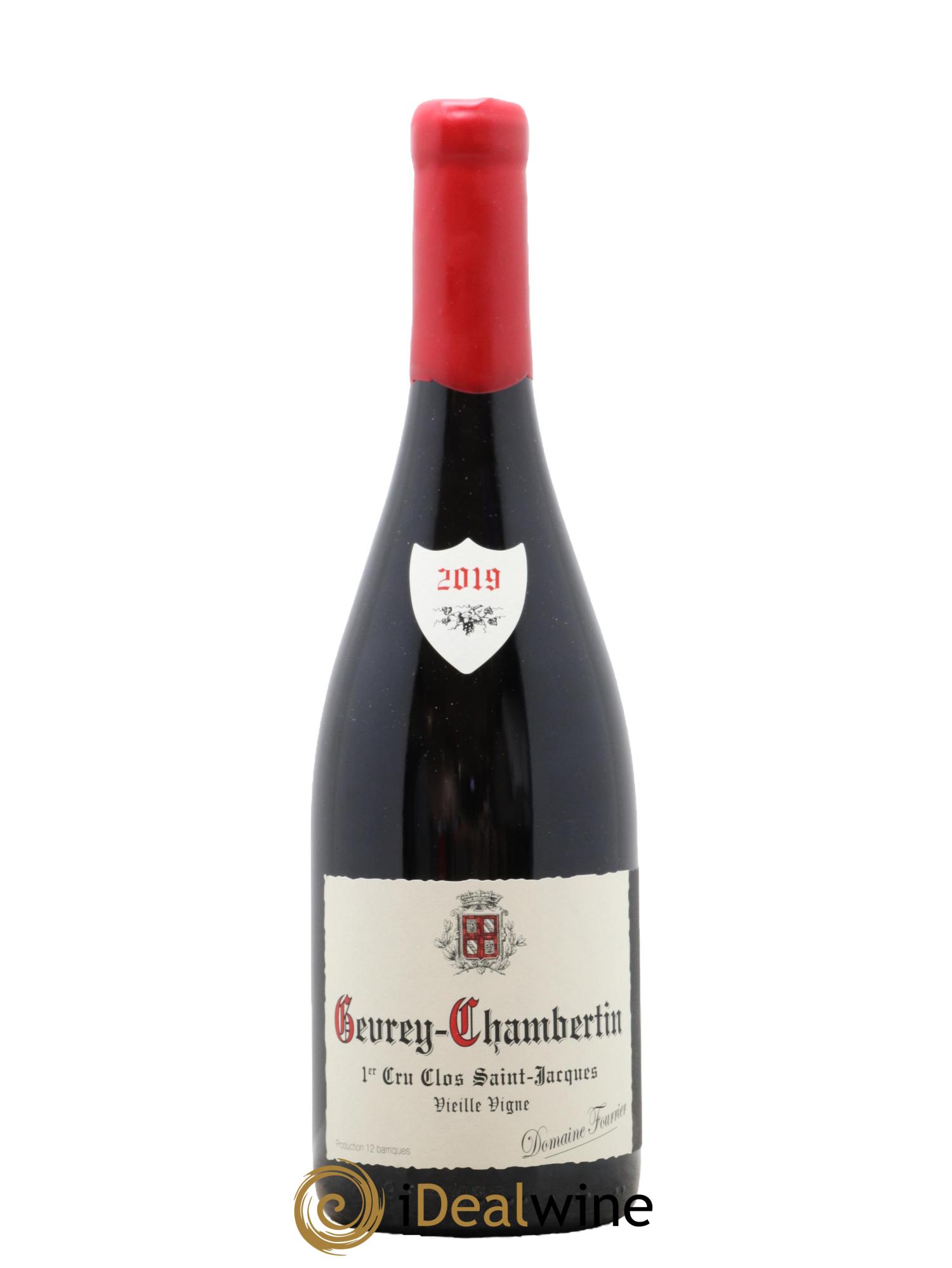 Gevrey-Chambertin 1er Cru Clos Saint-Jacques Vieille Vigne Fourrier (Domaine) 2019 - Lotto di 1 bottiglia - 0