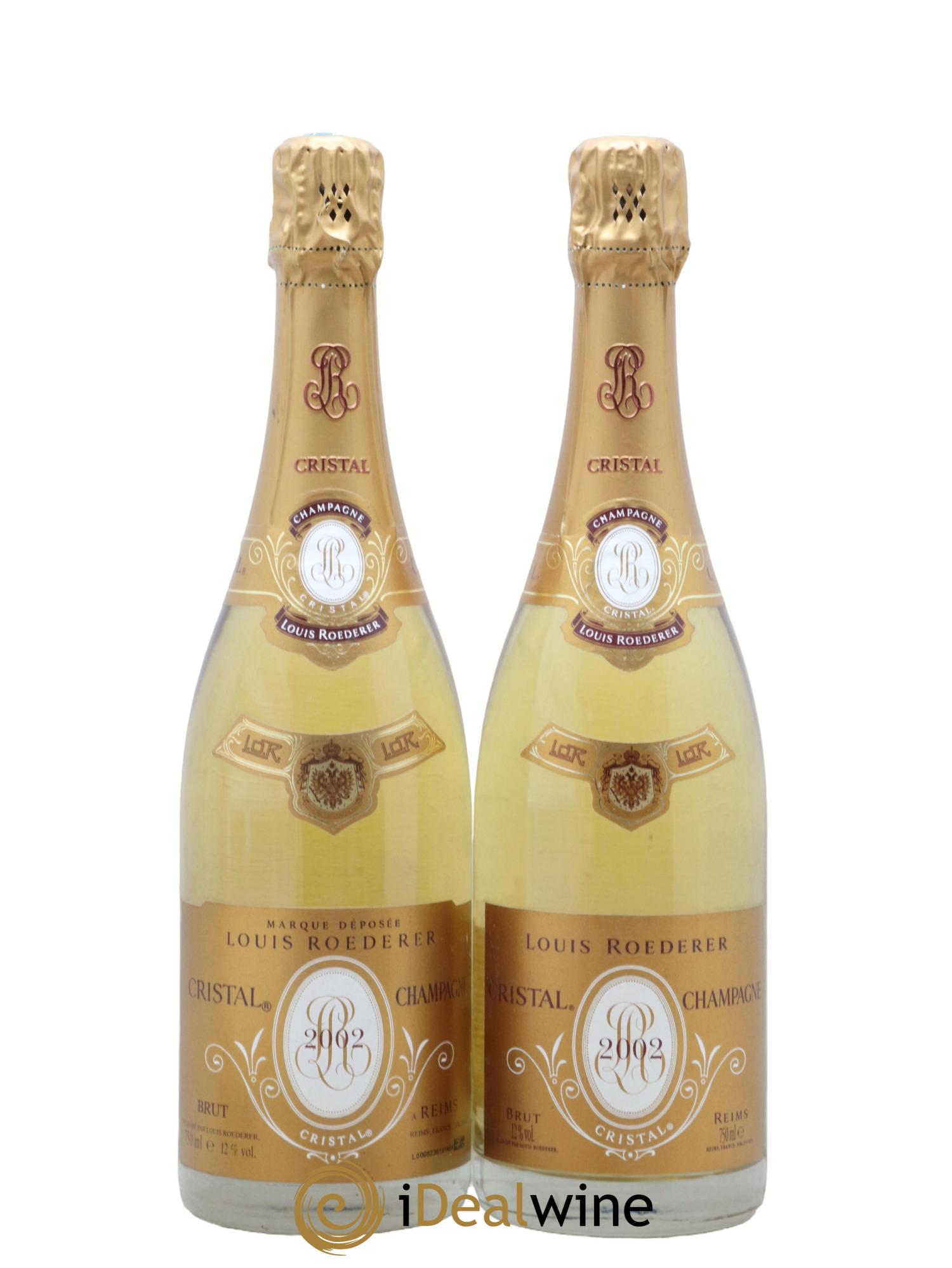 Cristal Louis Roederer 2002 - Lotto di 2 bottiglie - 0