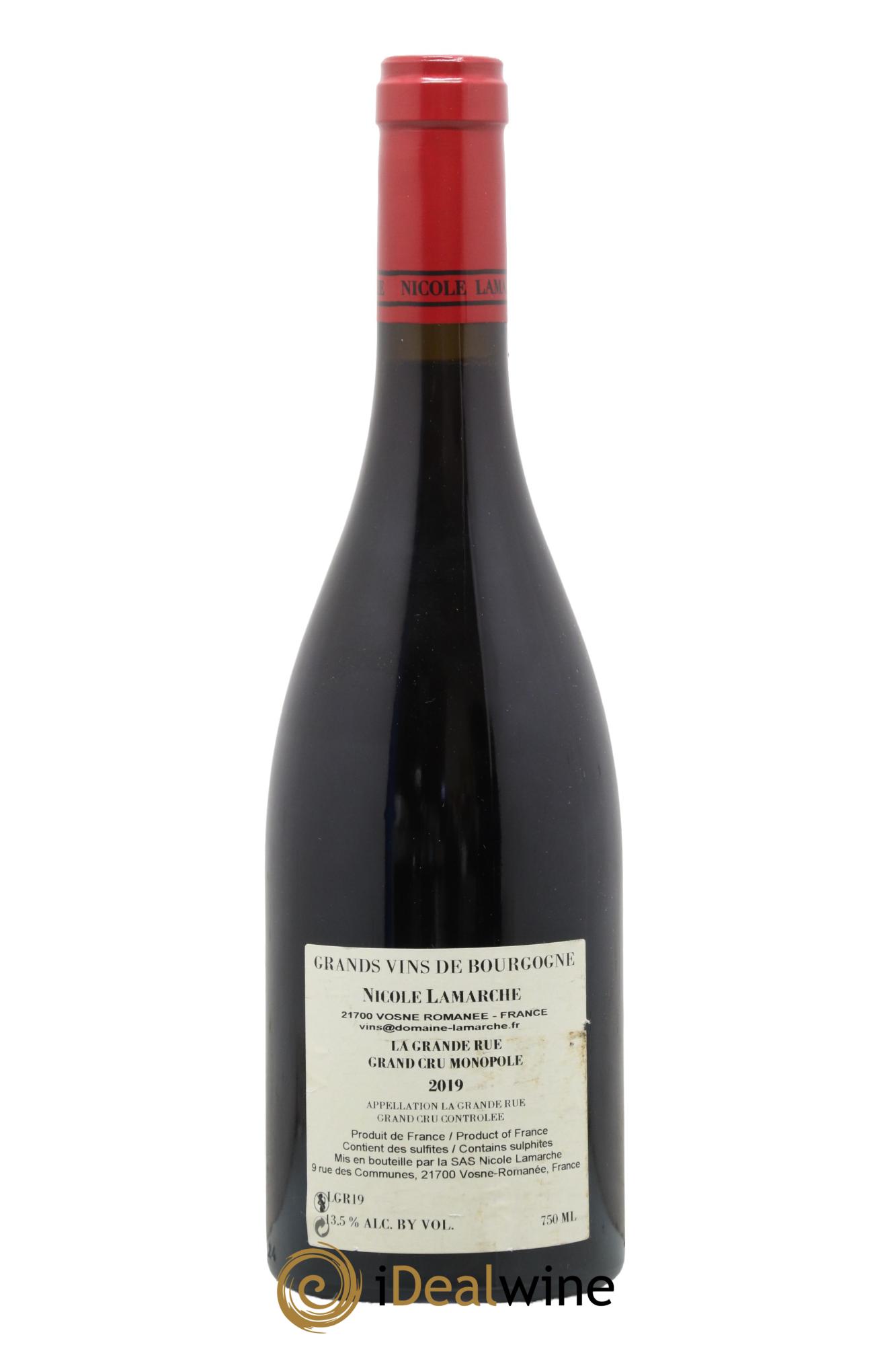 La Grande Rue Grand Cru Lamarche (Domaine) 2019 - Lotto di 1 bottiglia - 1