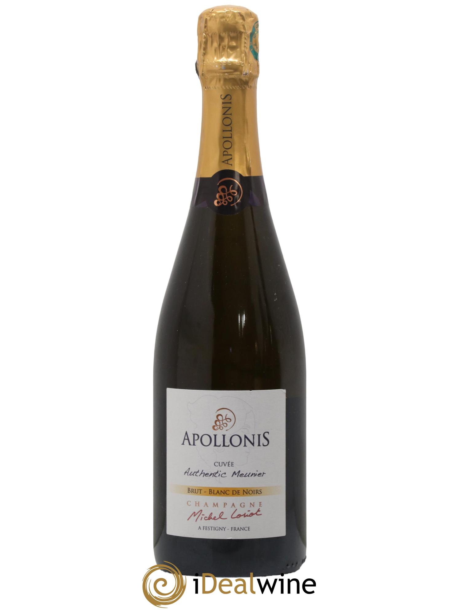 Champagne Brut Blanc de Noirs Authentic Meunier Maison Apollonis - Lotto di 1 bottiglia - 0