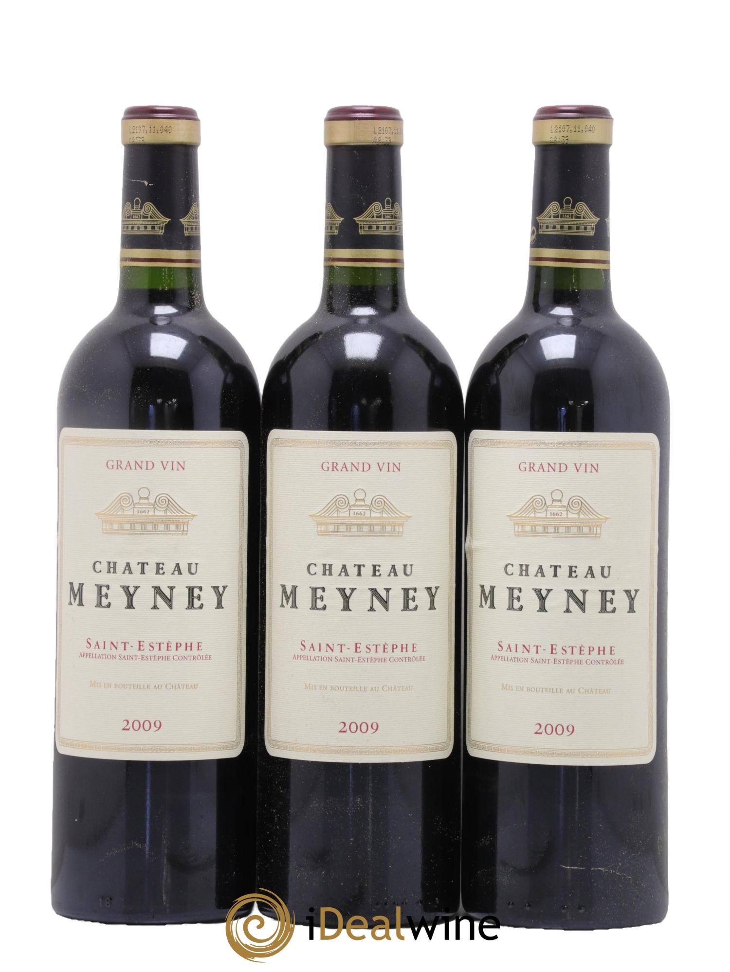 Château Meyney 2009 - Lot de 6 bouteilles - 1