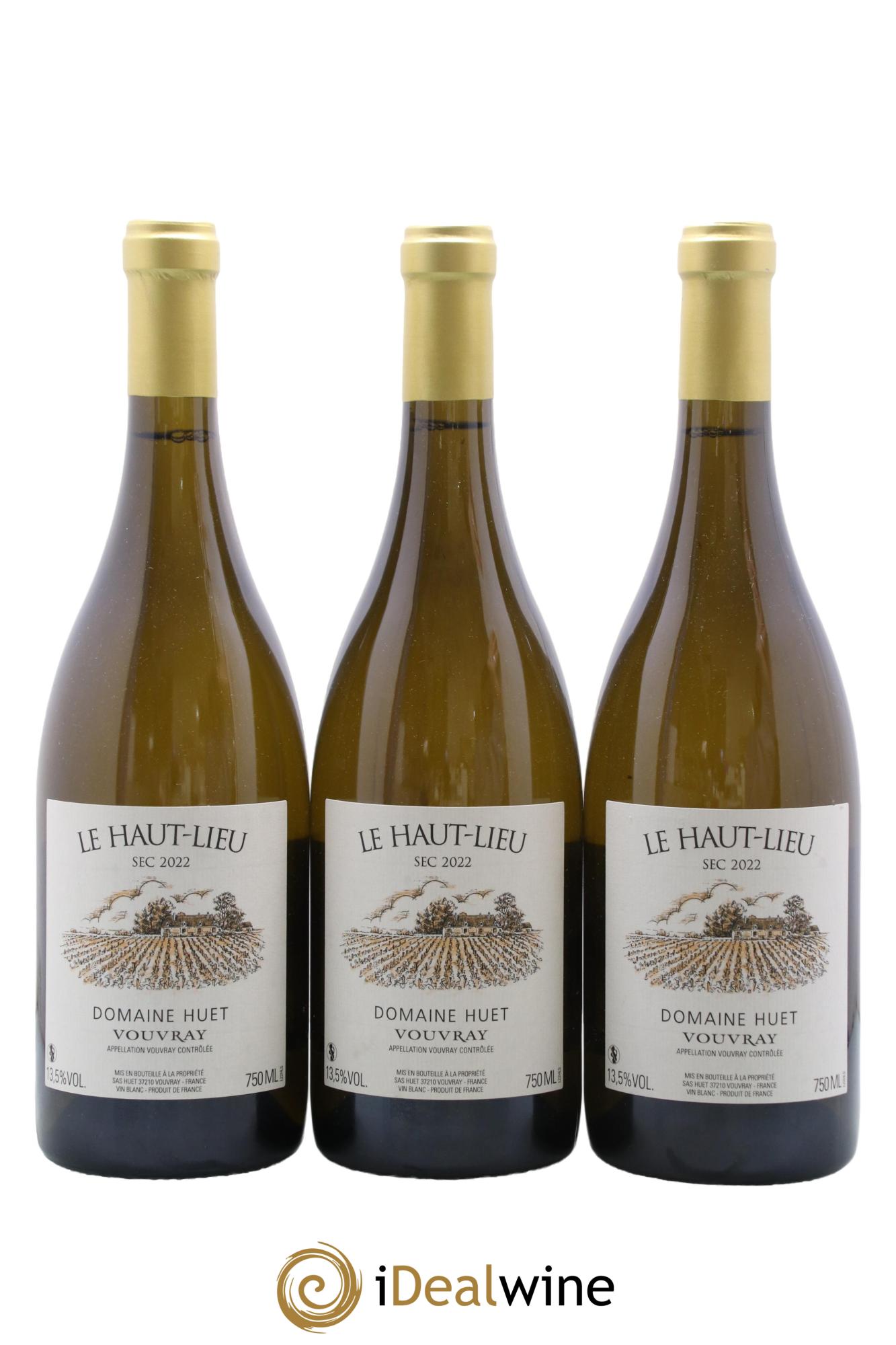 Vouvray Le Haut-Lieu Sec Domaine Huet 2022 - Lot of 3 bottles - 0