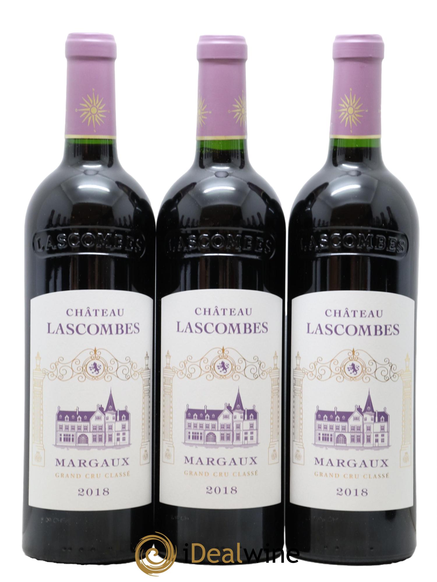 Château Lascombes 2ème Grand Cru Classé  2018 - Lot de 12 bouteilles - 1