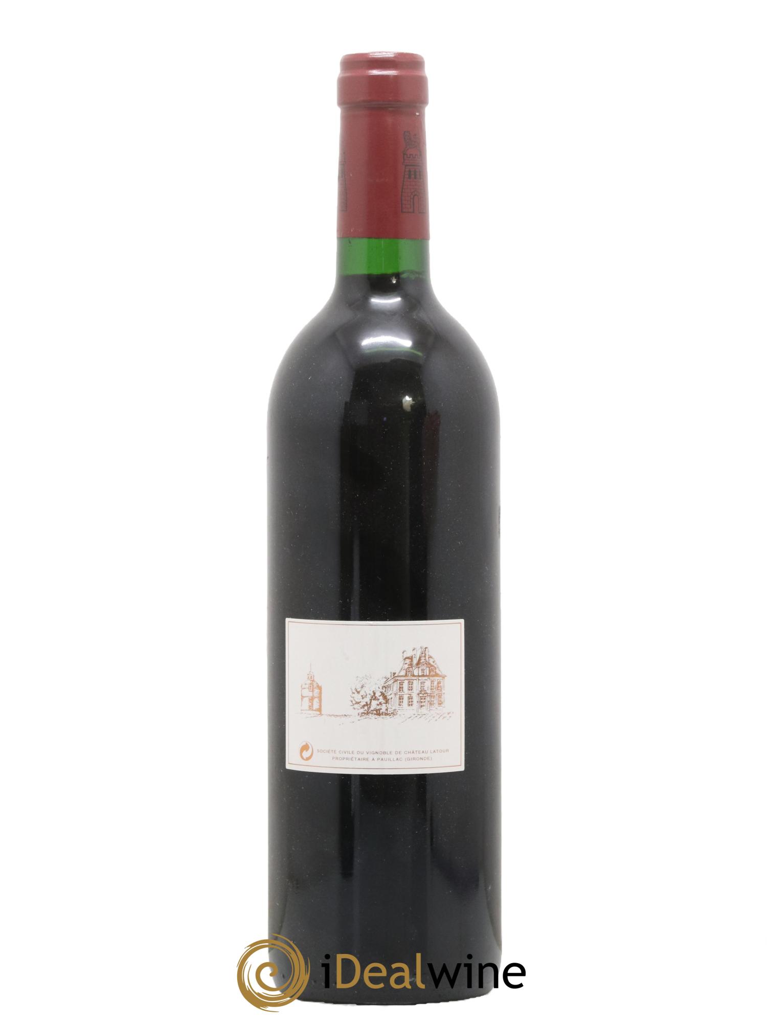 Château Latour 1er Grand Cru Classé 1996 - Lot de 1 bouteille - 1