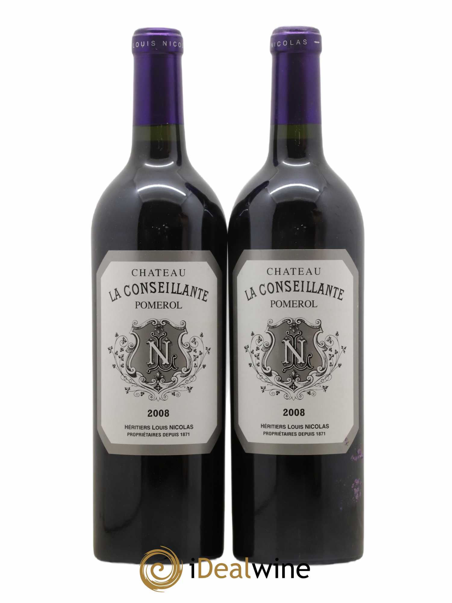 Château la Conseillante 2008 - Lot de 2 bouteilles - 0