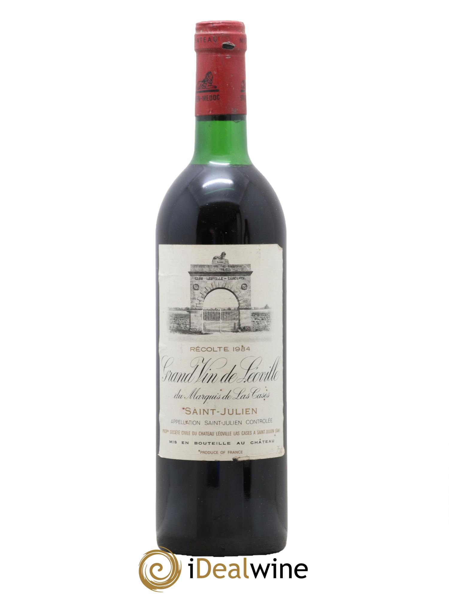 Château Léoville Las Cases 2ème Grand Cru Classé 1984 - Lotto di 1 bottiglia - 0