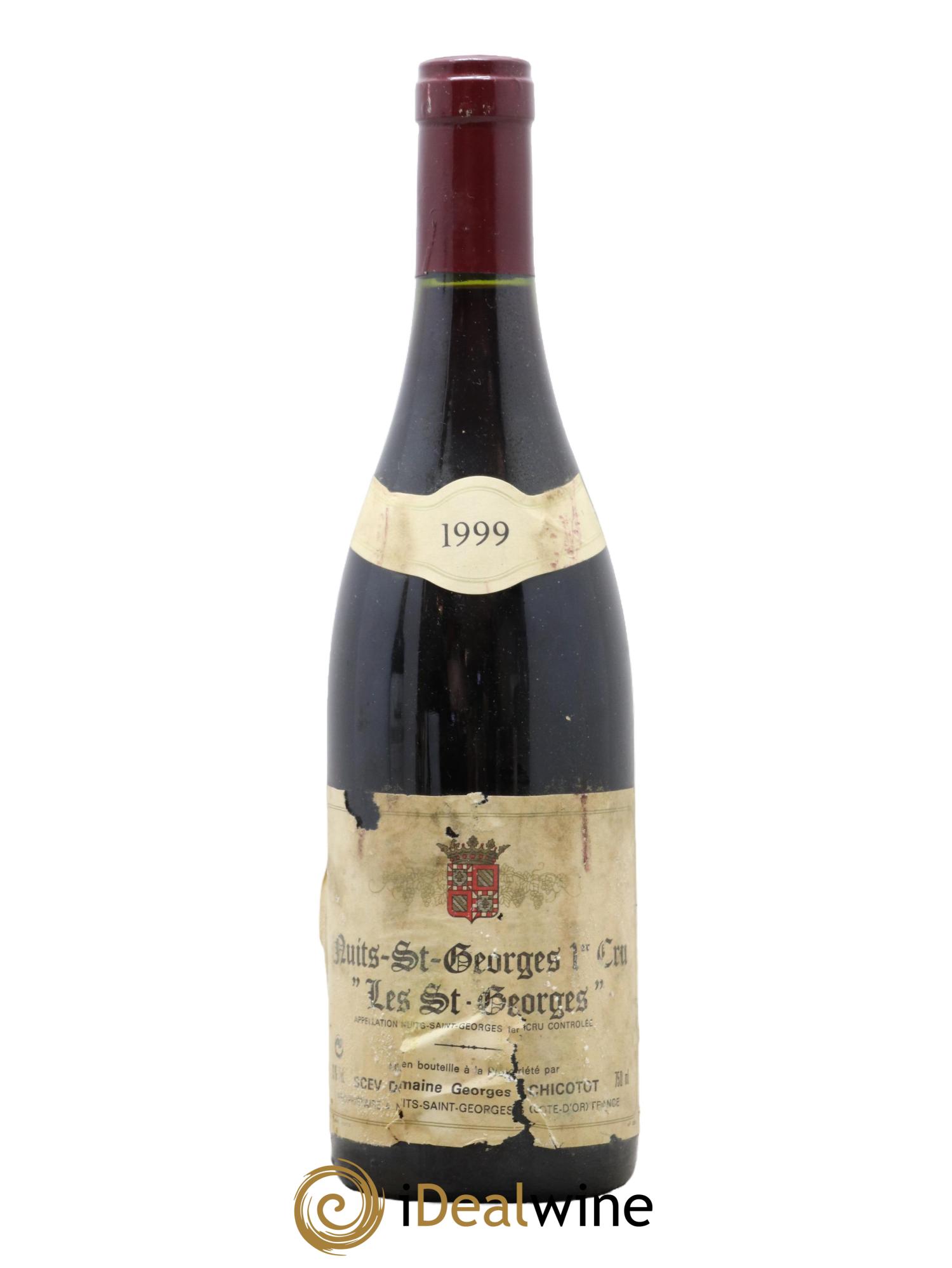 Nuits Saint-Georges 1er Cru Les Saint-Georges Chicotot 1999 - Lot de 1 bouteille - 0