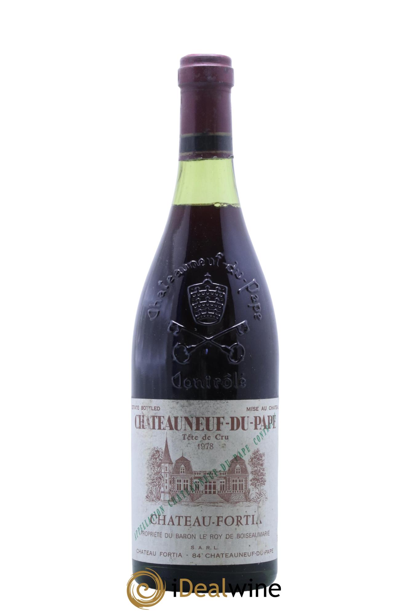 Châteauneuf-du-Pape Château Fortia  1978 - Lot of 1 bottle - 0