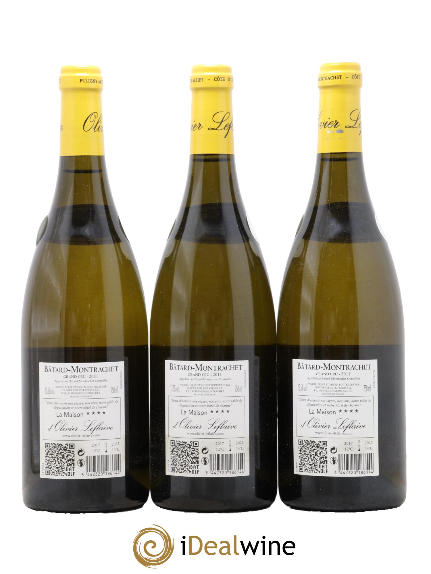 Bâtard-Montrachet Grand Cru Olivier Leflaive 2011 - Lot of 6 bottles - 4