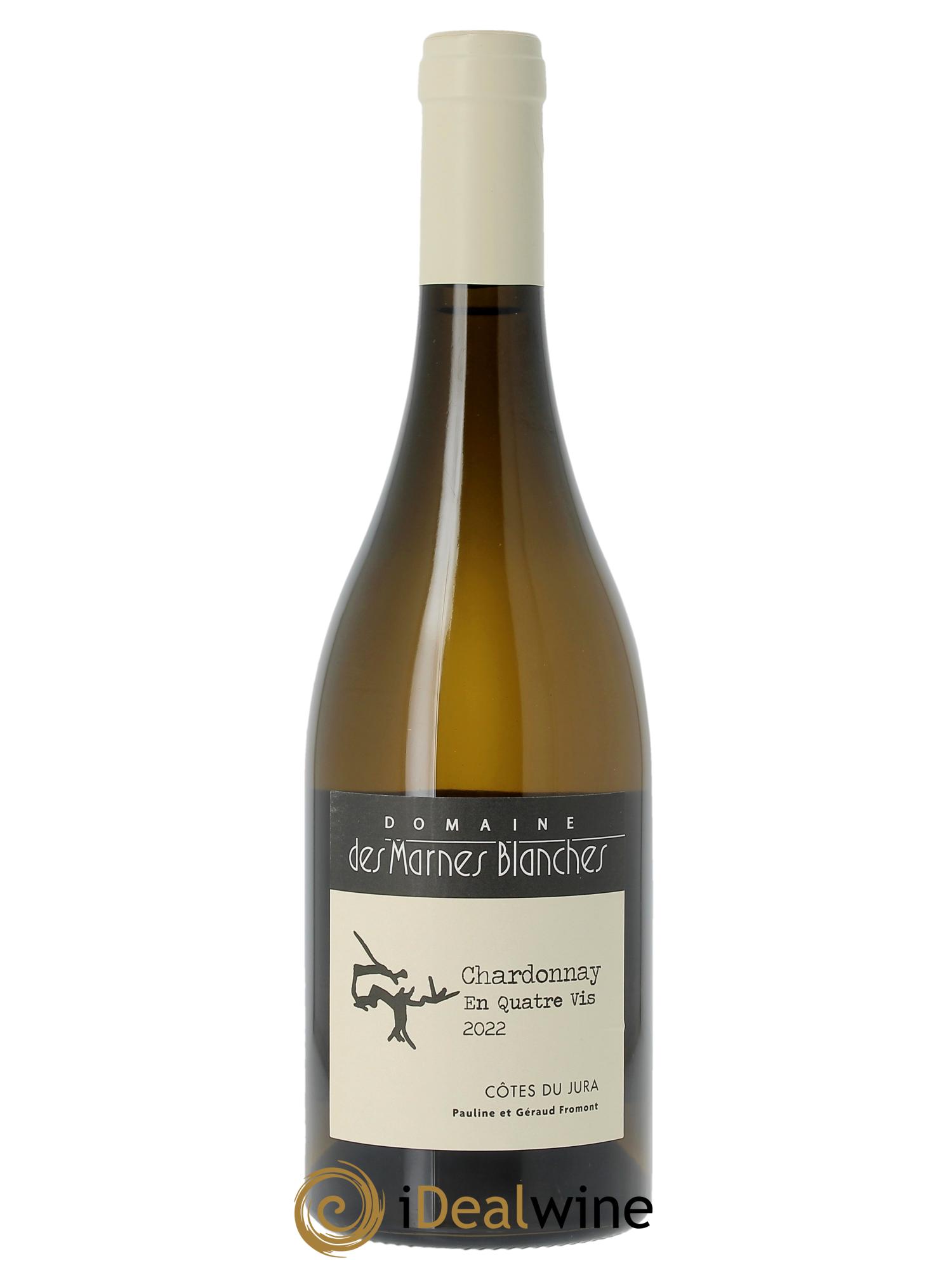 Côtes du Jura En Quatre Vis Chardonnay Marnes Blanches (Domaine des)  2022 - Posten von 1 Flasche - 0