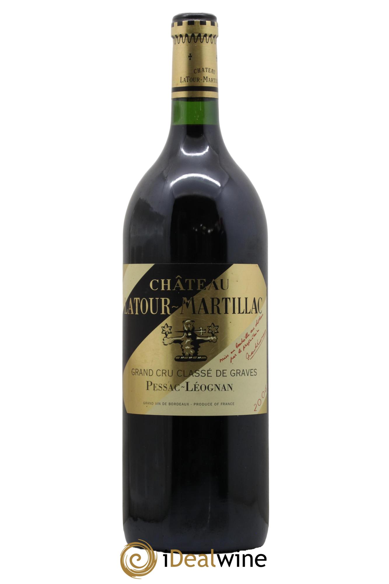 Château Latour-Martillac Cru Classé de Graves 2006 - Posten von 1 Magnum - 0