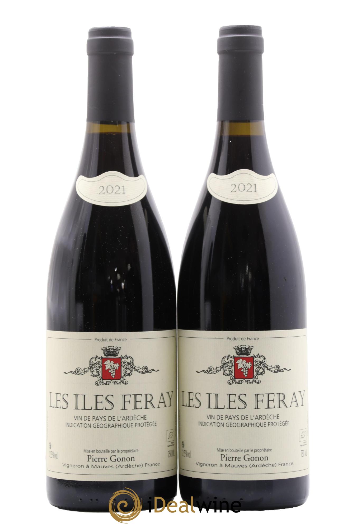 IGP Ardèche Les Iles Feray Gonon (Domaine) 2021 - Lot of 2 bottles - 0