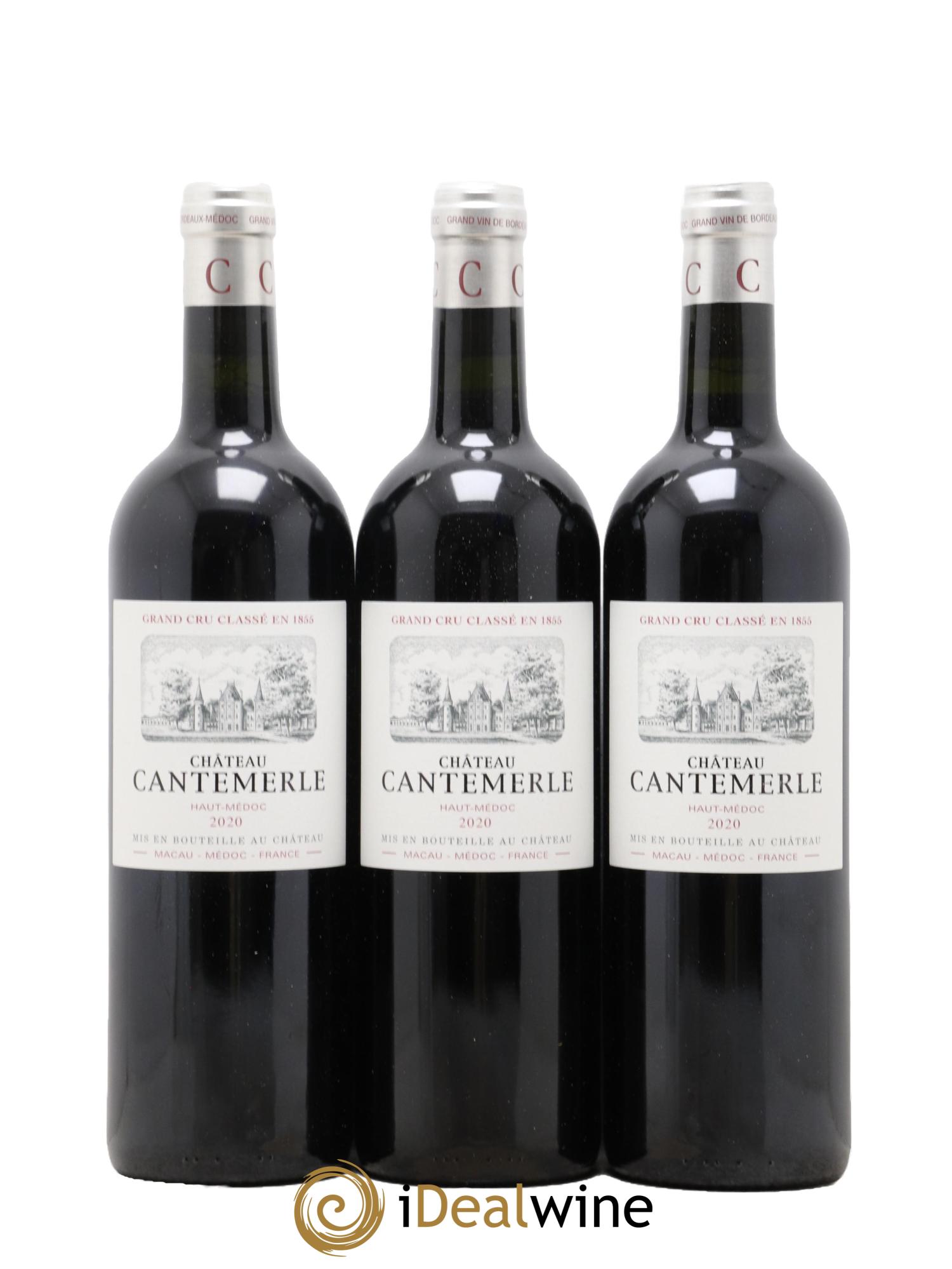 Château Cantemerle 5ème Grand Cru Classé 2020 - Lot de 12 bouteilles - 1